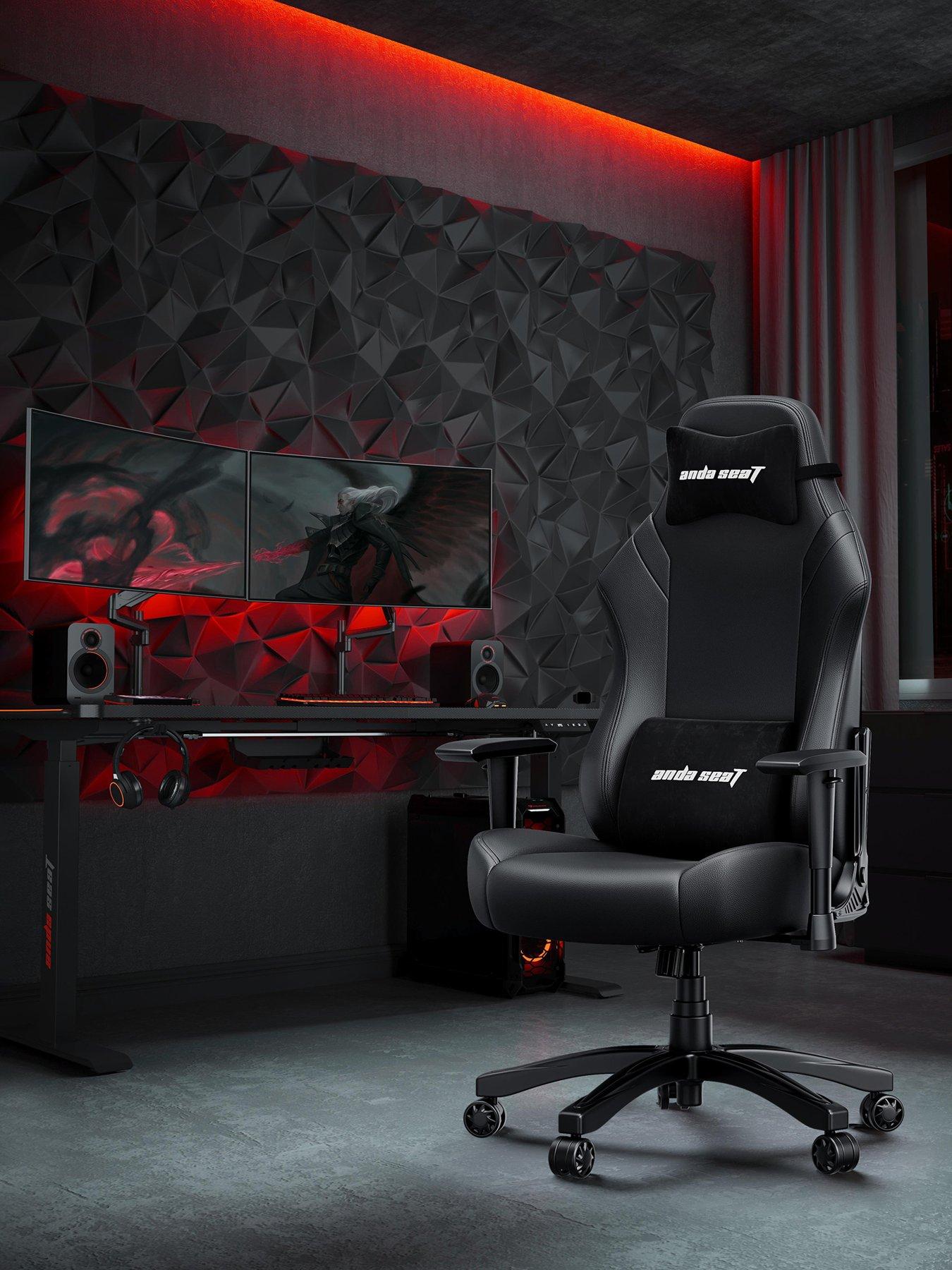  image of andaseat-anda-seat-luna-premium-large-gaming-chair-black