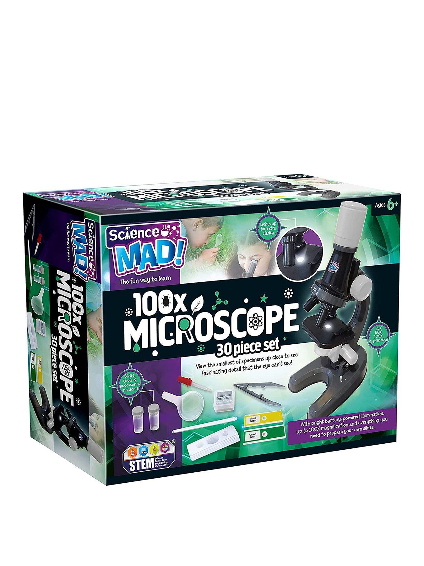 Image 1 of 7 of Science Mad 100X Microscope