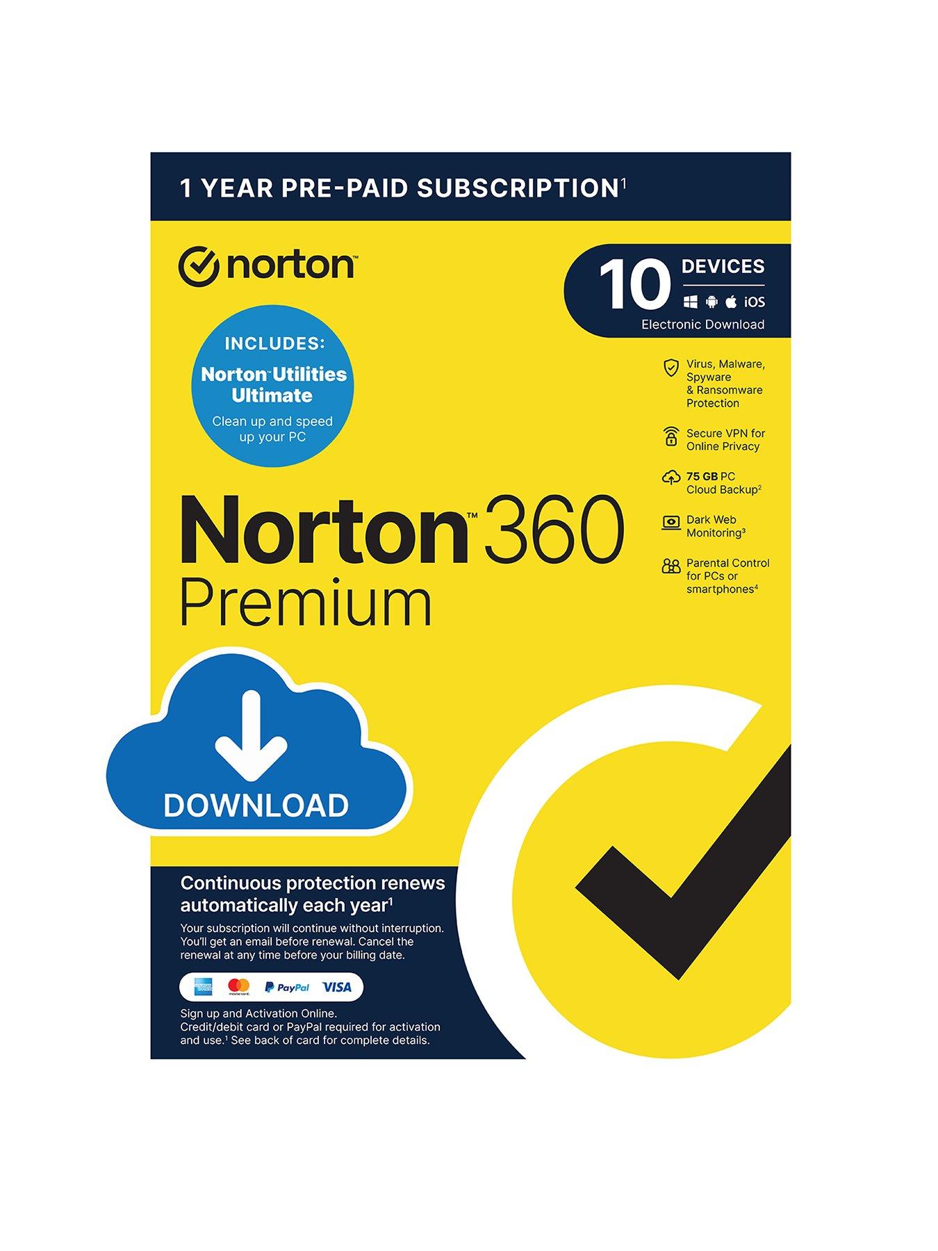undefined 360 Premium with Utilities Ultimate 2024 for 10 Devices - 1 year Subscription