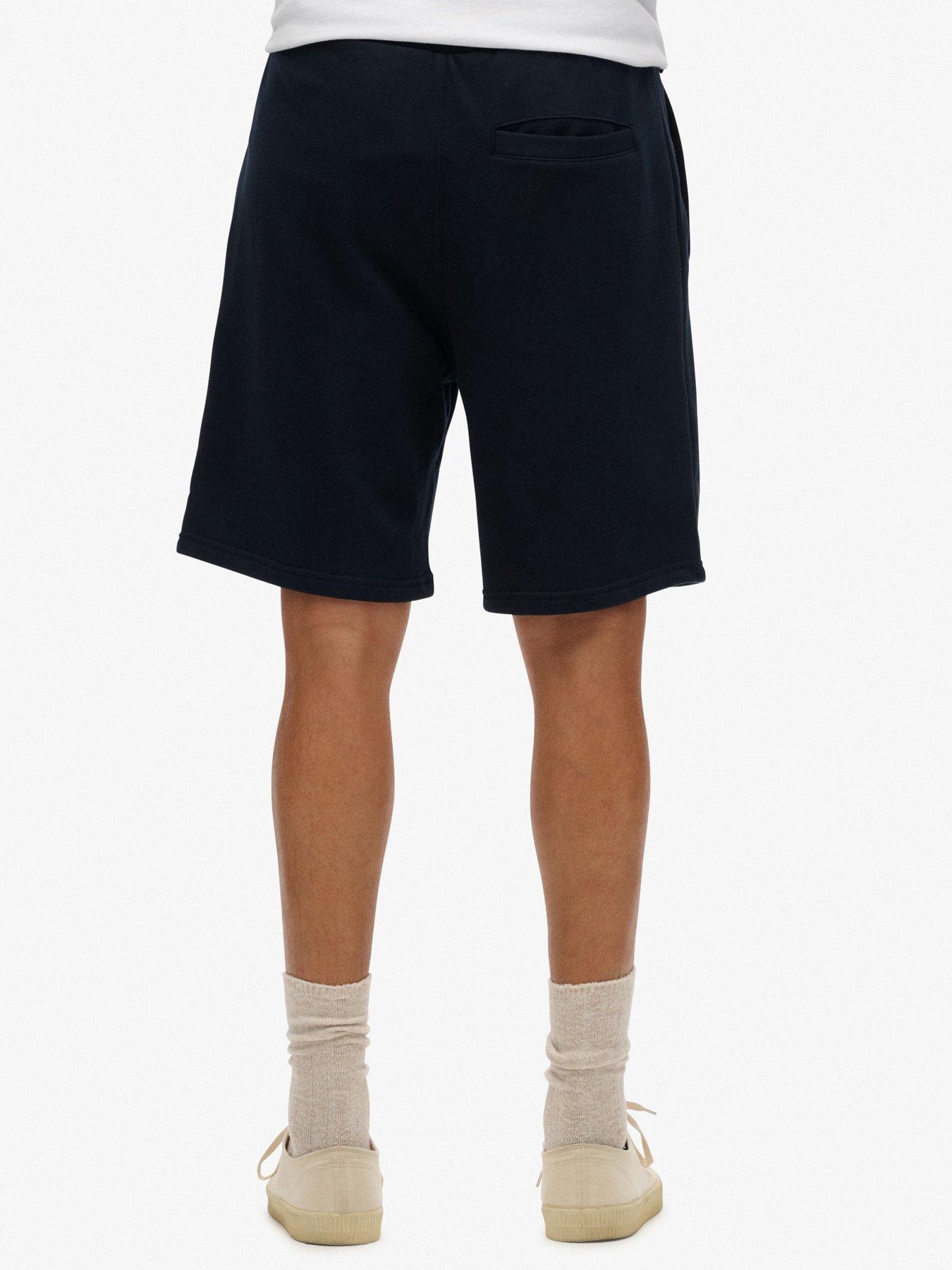  image of superdry-essential-logo-jersey-shorts-navy