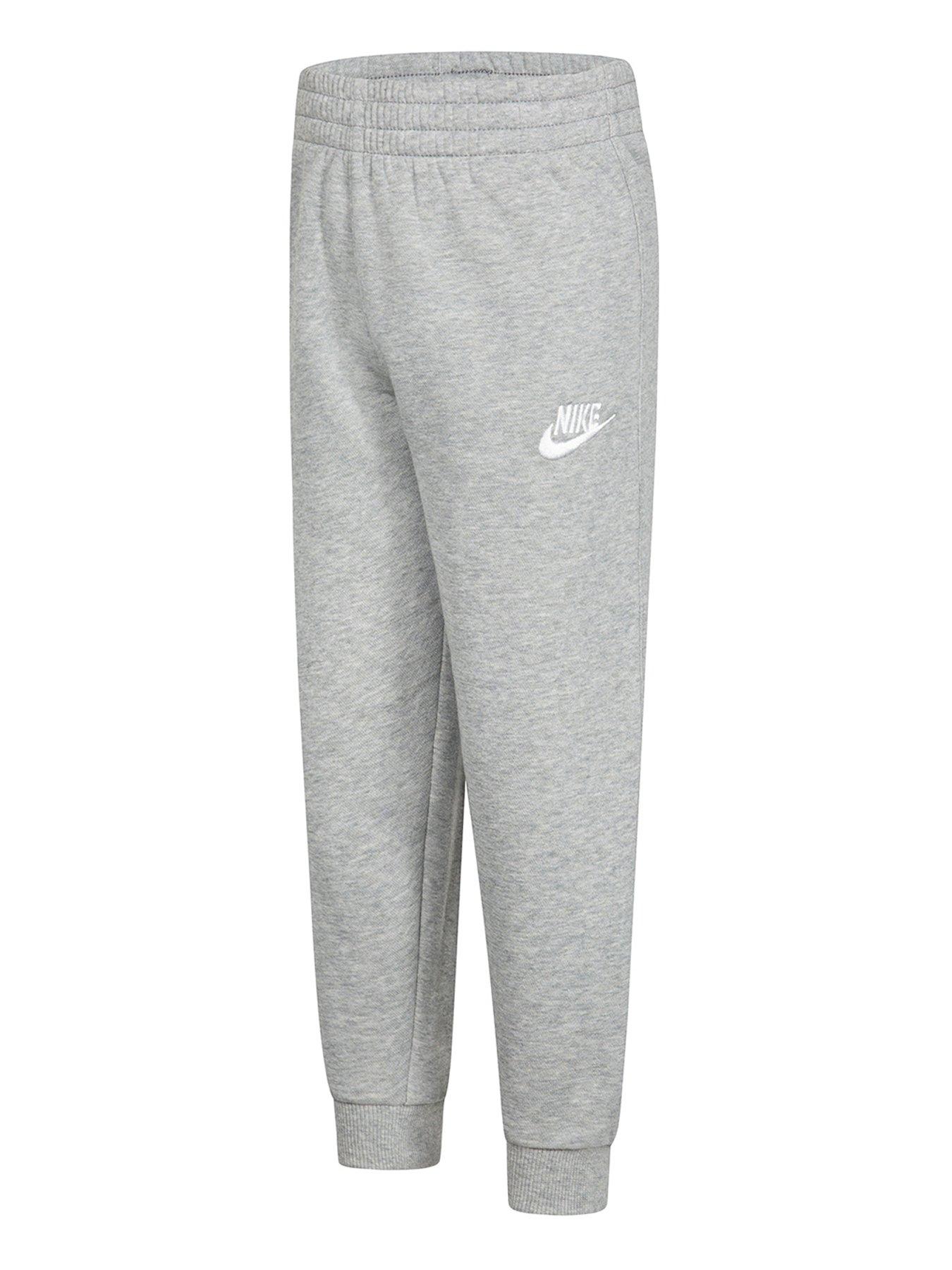 undefined Younger Unisex Sportswear Club Fleece Low Brand Read Joggers - Dark Grey