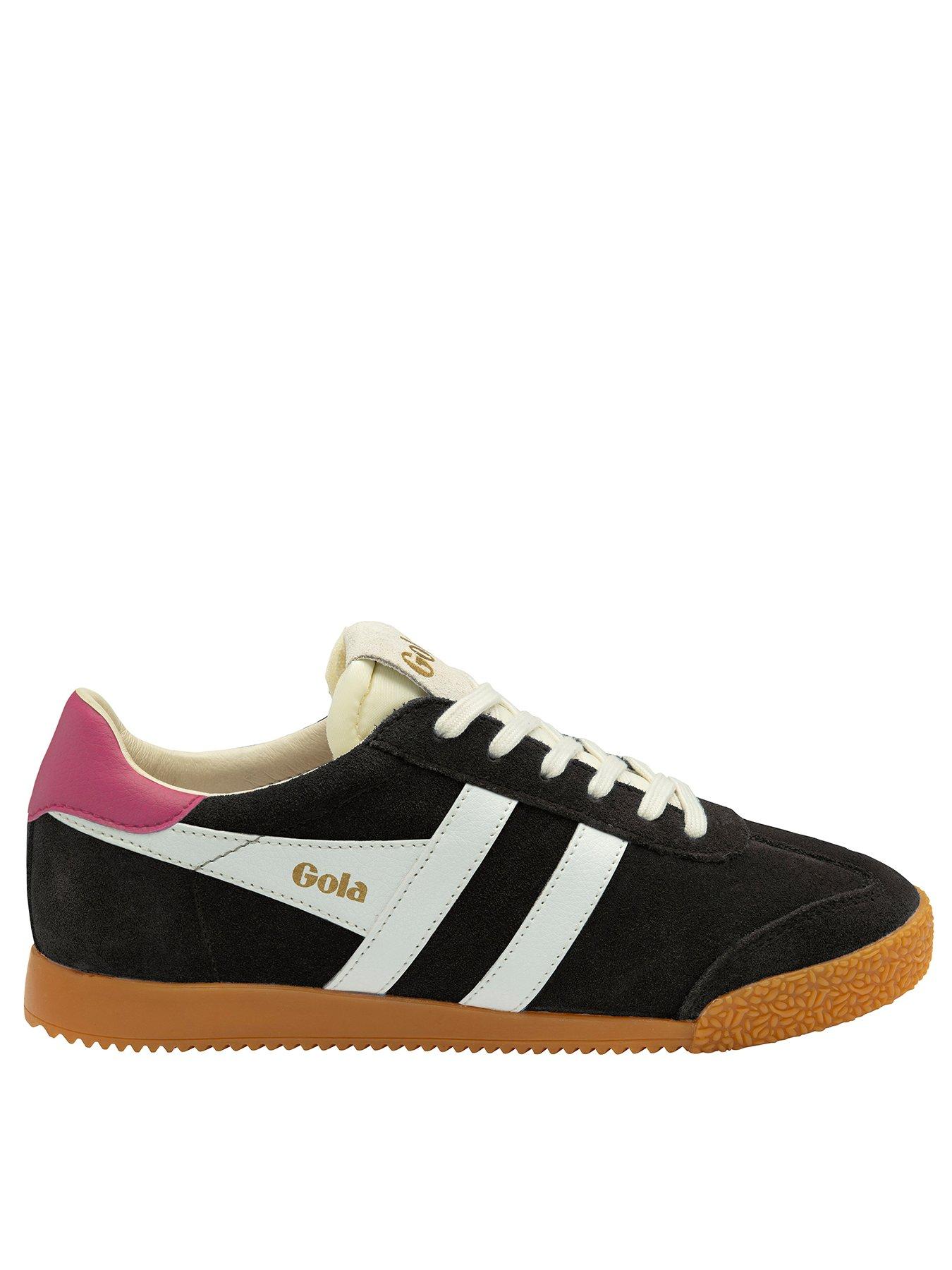 undefined Women's Elan Trainers - Black/White