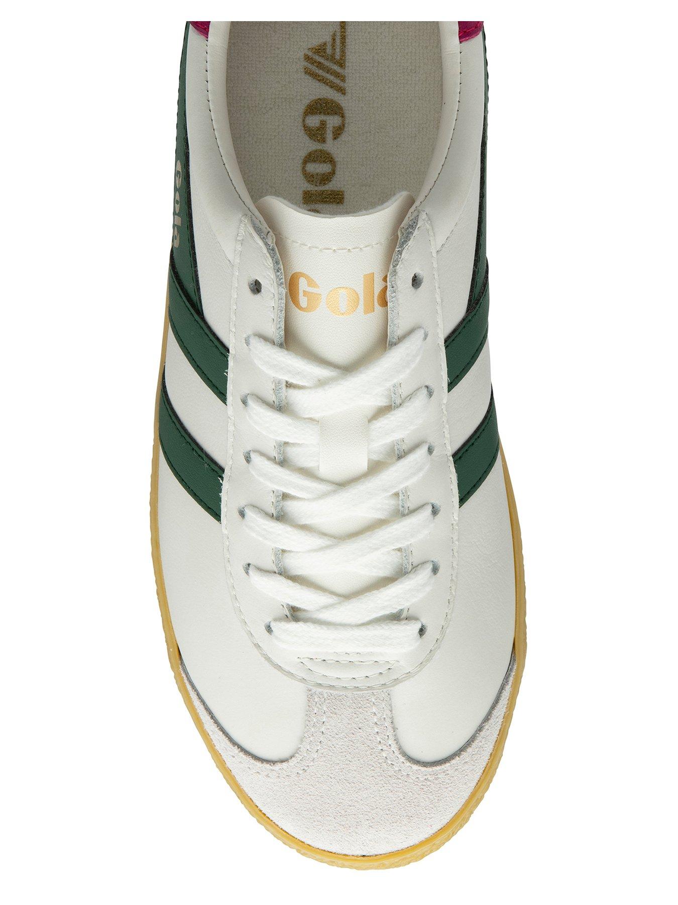  image of gola-womens-medallist-leather-trainers-white-multi