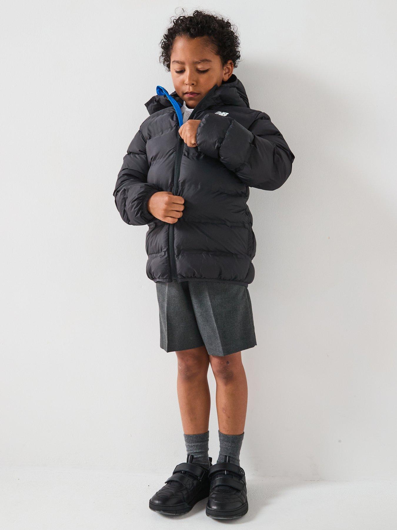 undefined Kids Bond Quilted Jacket - Black