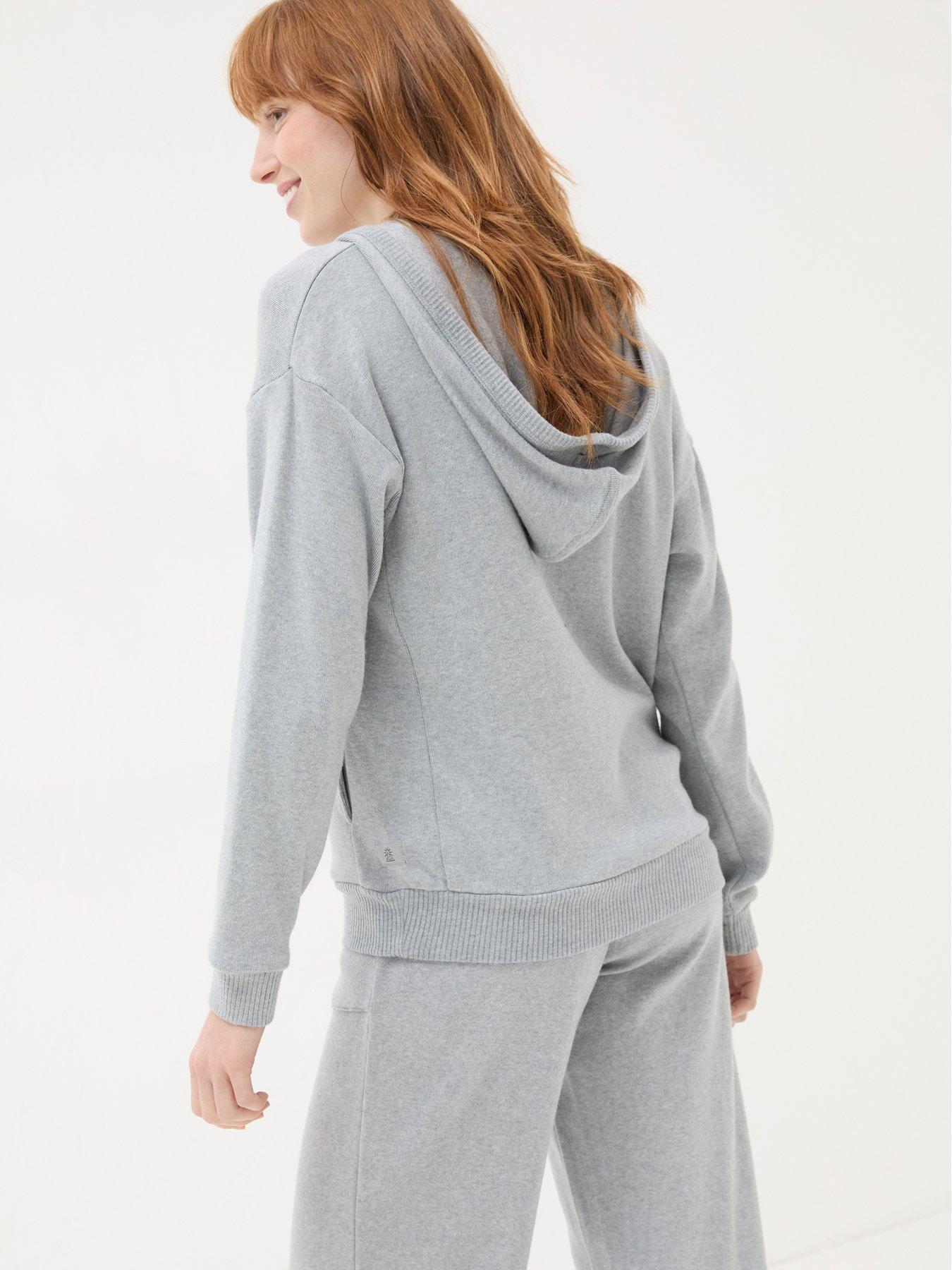  image of fatface-hannah-lounge-top-grey