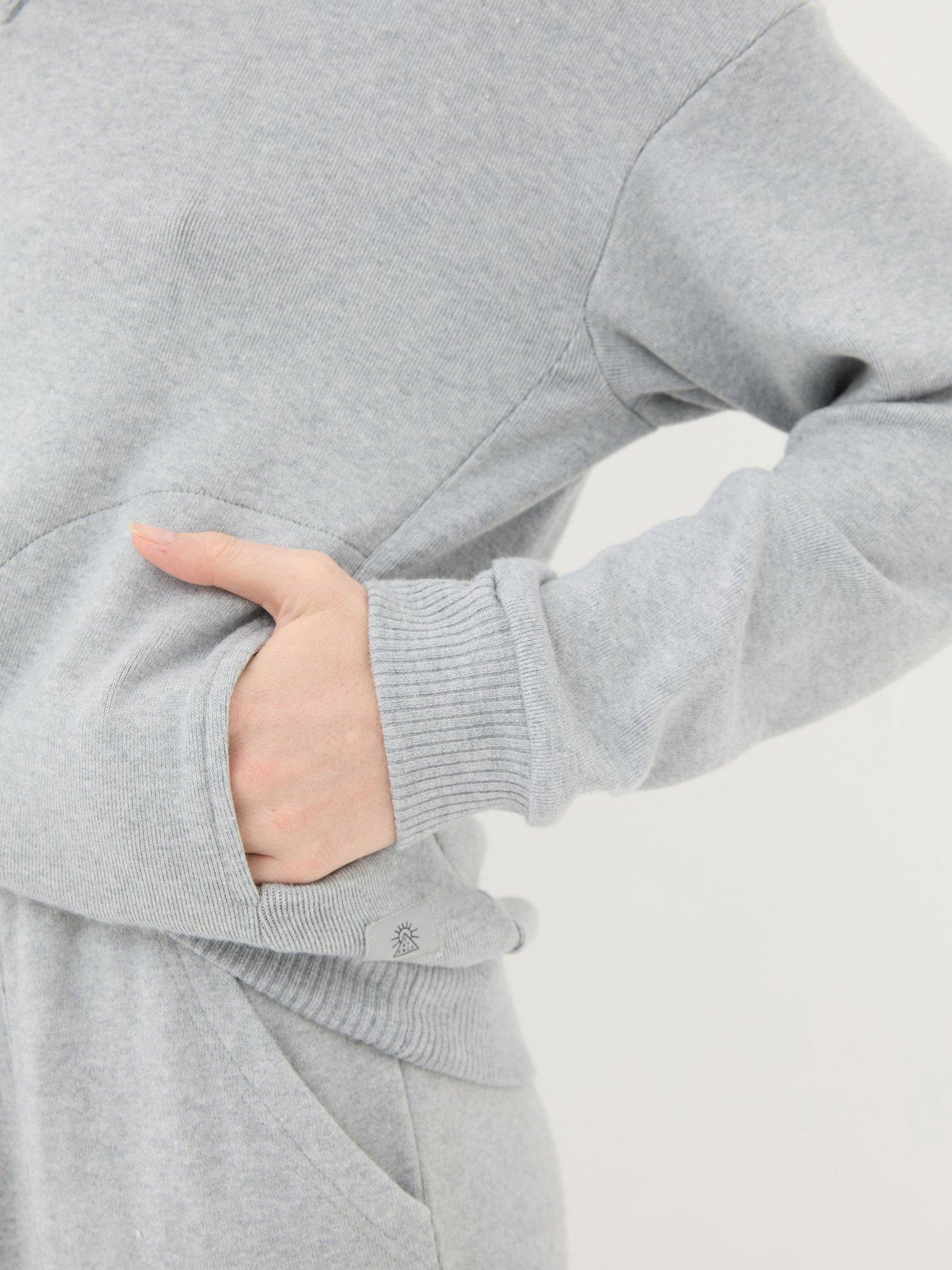  image of fatface-hannah-lounge-top-grey