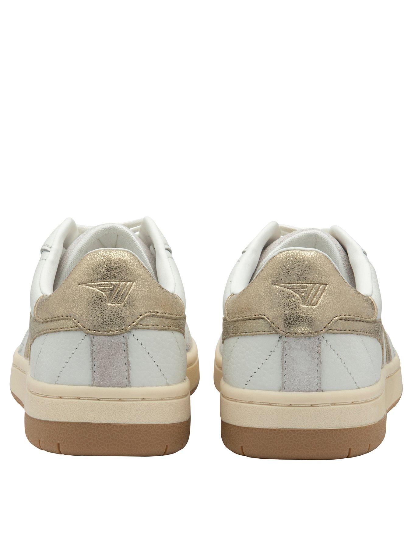  image of gola-womens-falcon-mirror-trainers-whitegold