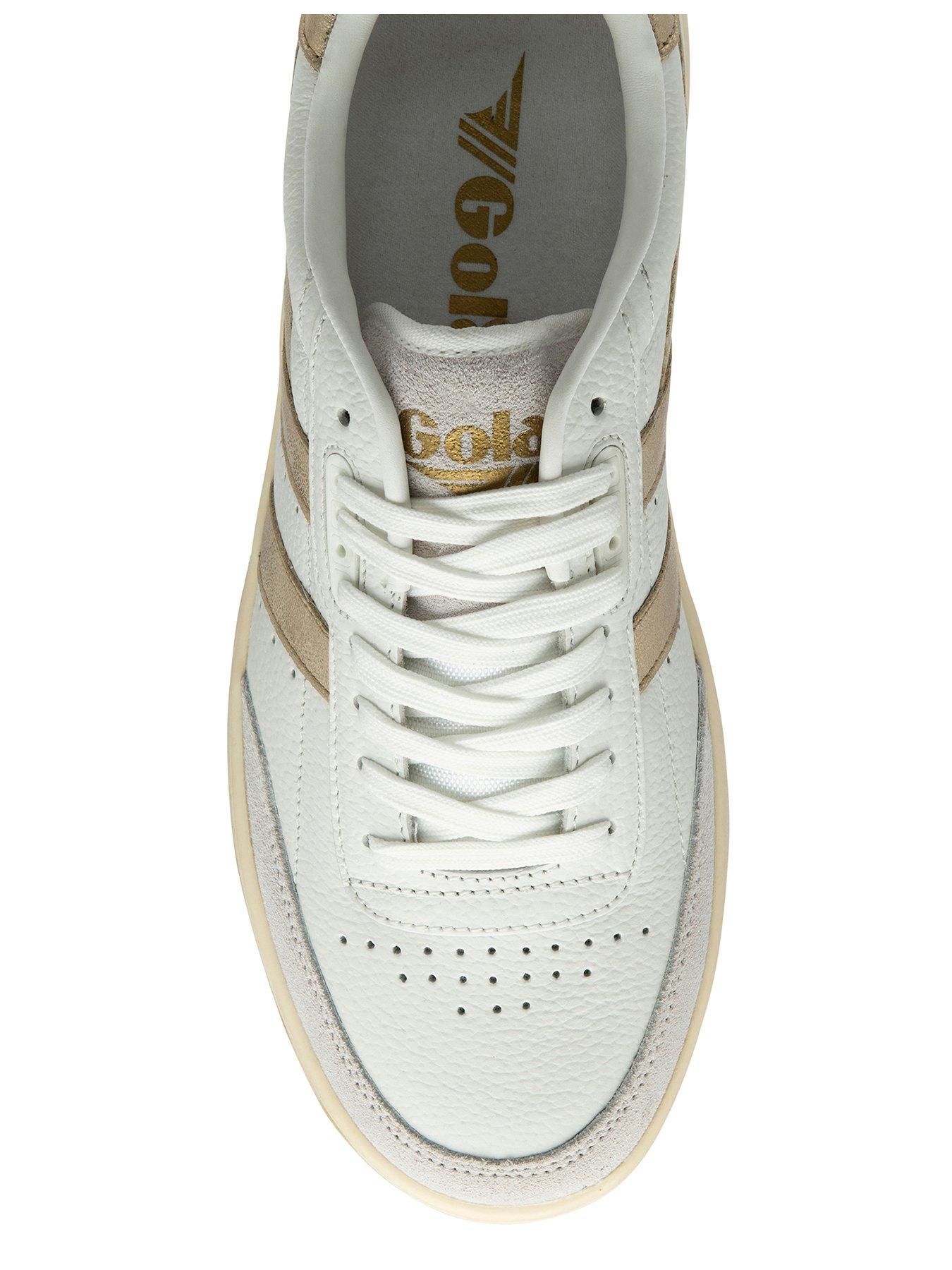  image of gola-womens-falcon-mirror-trainers-whitegold