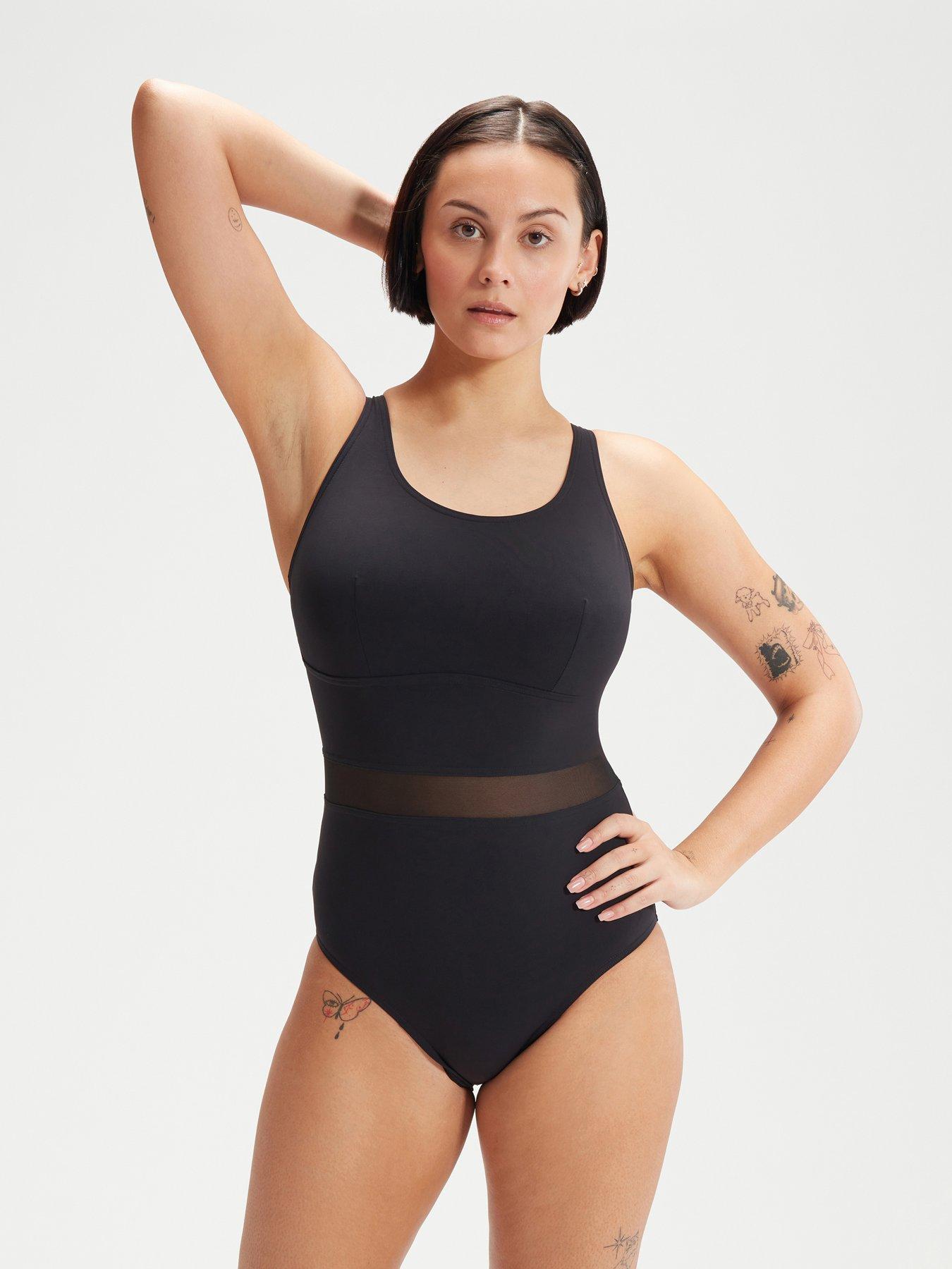undefined Womens Shaping Luniaglow 1 Piece - Black