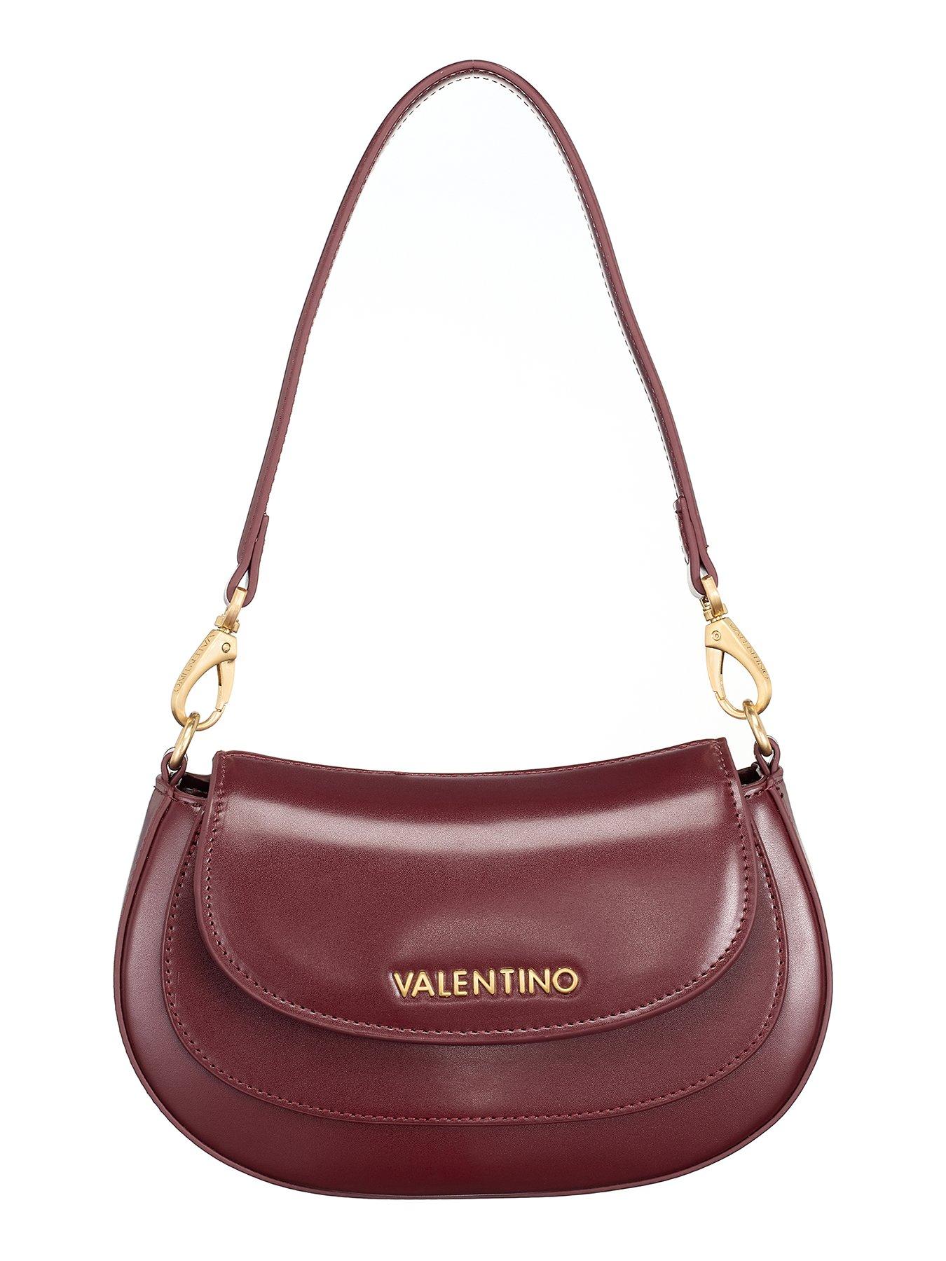 Image 2 of 6 of Valentino Type Re Small Shoulder Bag - Dark Red