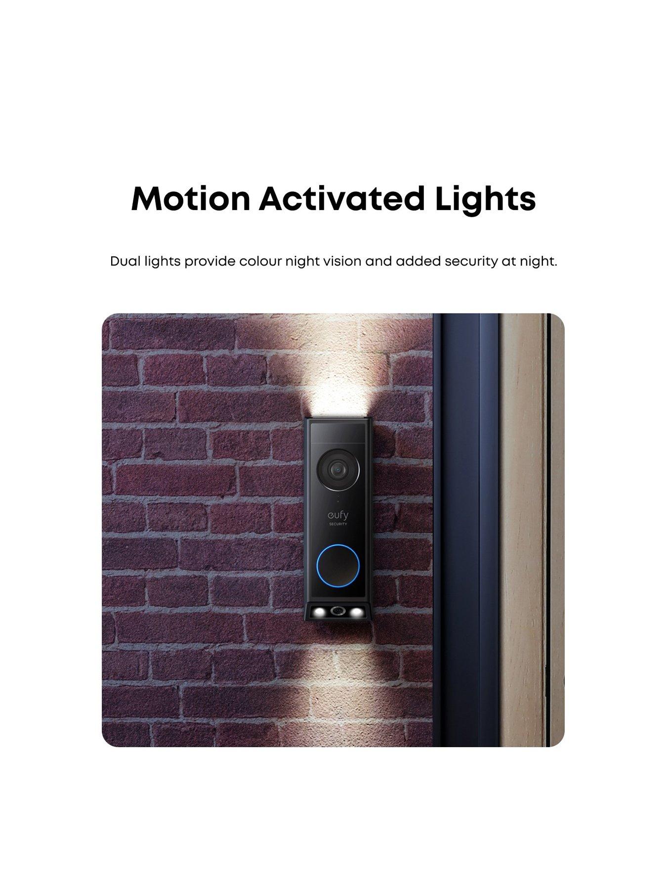 Eufy Video Doorbell E340 With Chime, 2K, Dual Lens, No Monthly Fee