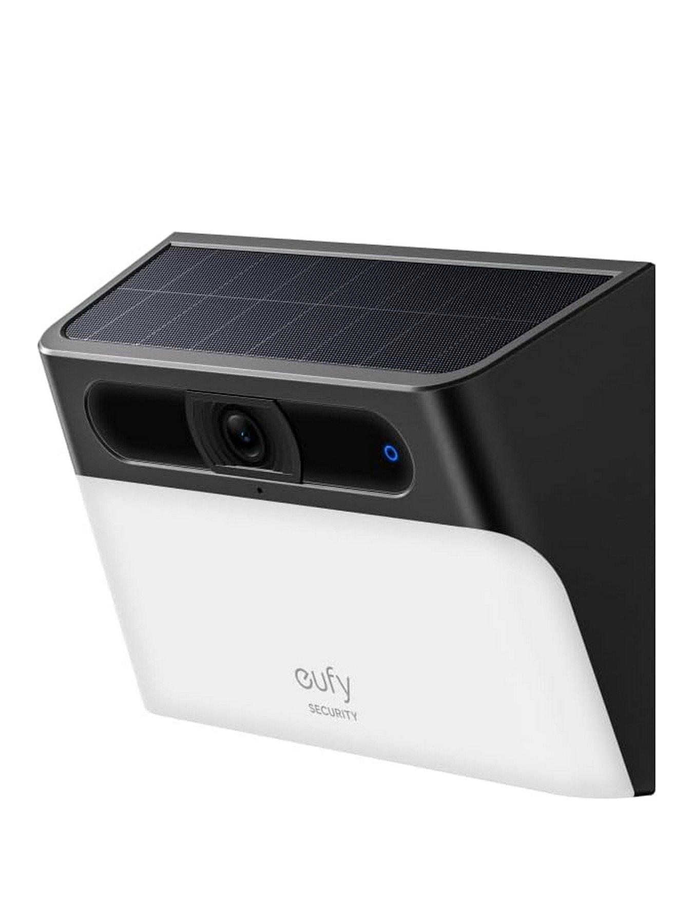 Eufy Solar Wall Light Cam 2K with No Monthly Fee, Solar Panel, Colour Night Vision