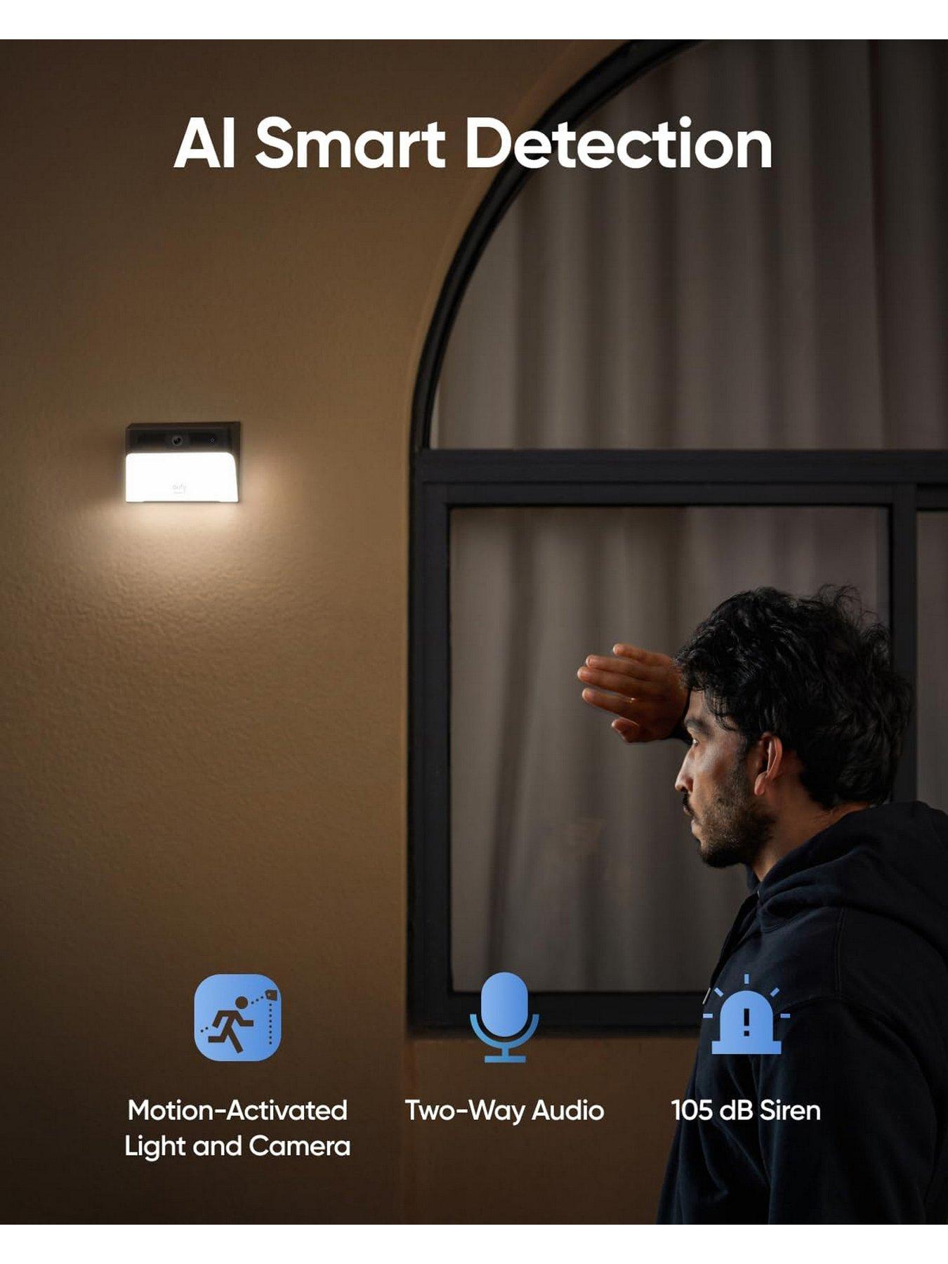 Image 6 of 7 of Eufy Solar Wall Light Cam 2K with No Monthly Fee, Solar Panel, Colour Night Vision