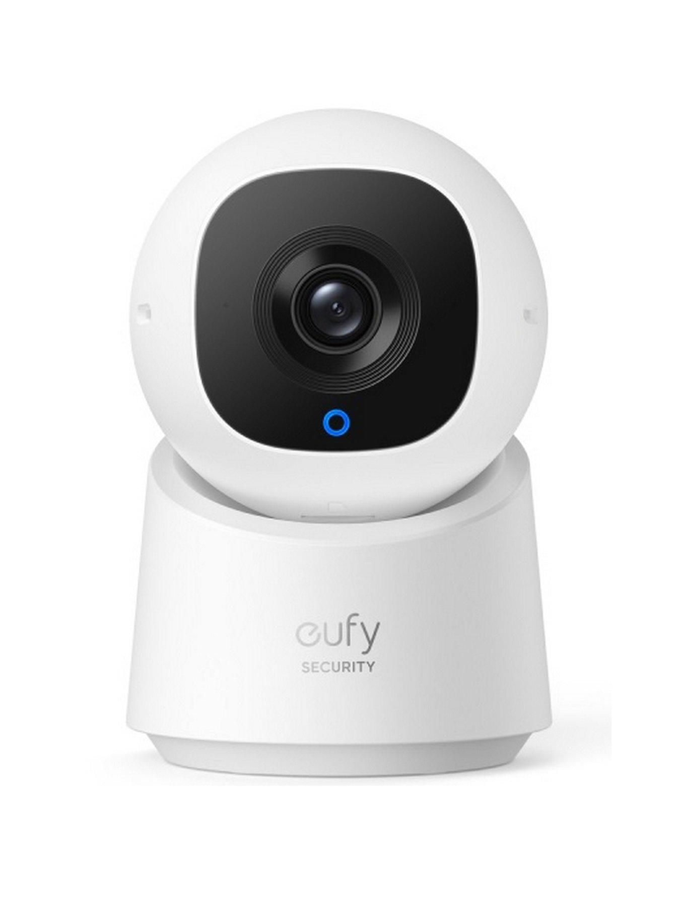 Eufy Indoor Cam C220, 360° Pan  &  Tilt 2K Camera, No Monthly Fee, Human Detection and Motion Tracking
