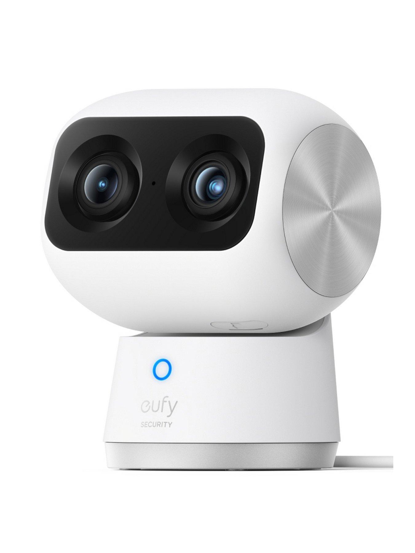 undefined Indoor Cam S350, Dual Lens, 4K Pan  &  Tilt Camera, No Monthly Fee, Human  &  Pet Detection
