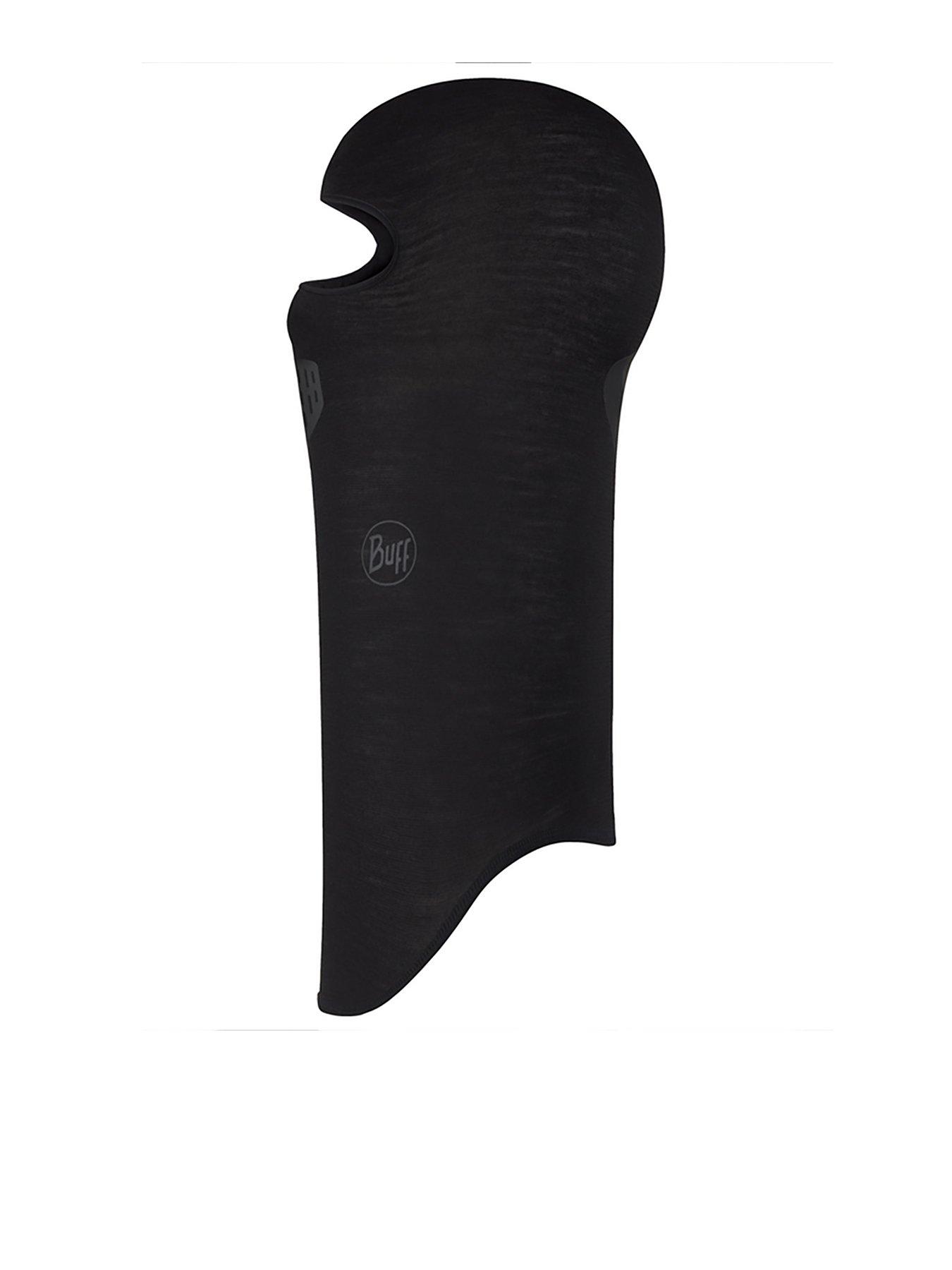 front image of buff-unisex-merino-lightweightnbspsolid-balaclavanbsp--black