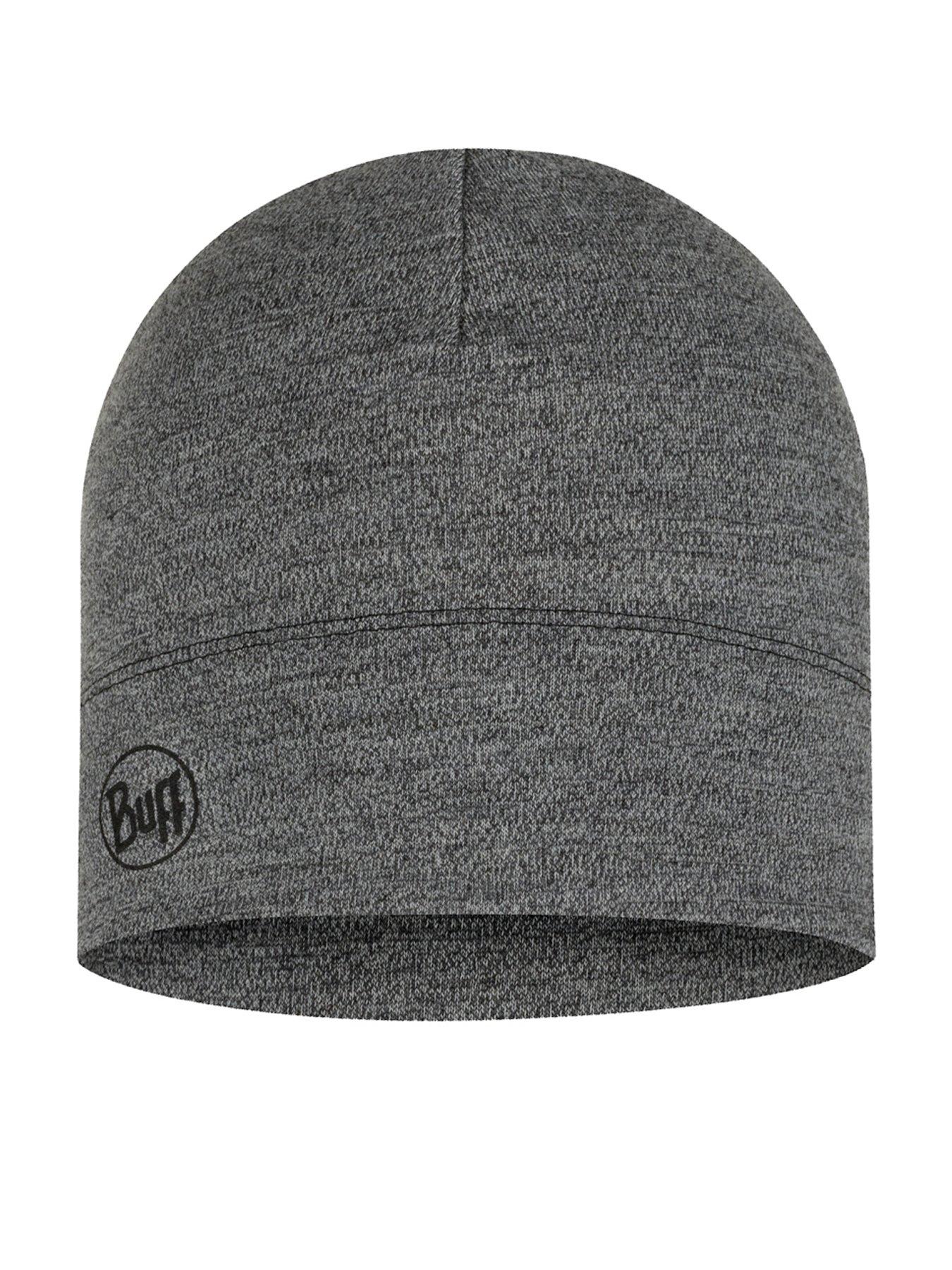 undefined Unisex Merino Midweight Beanie Melange Light Grey - Light Grey