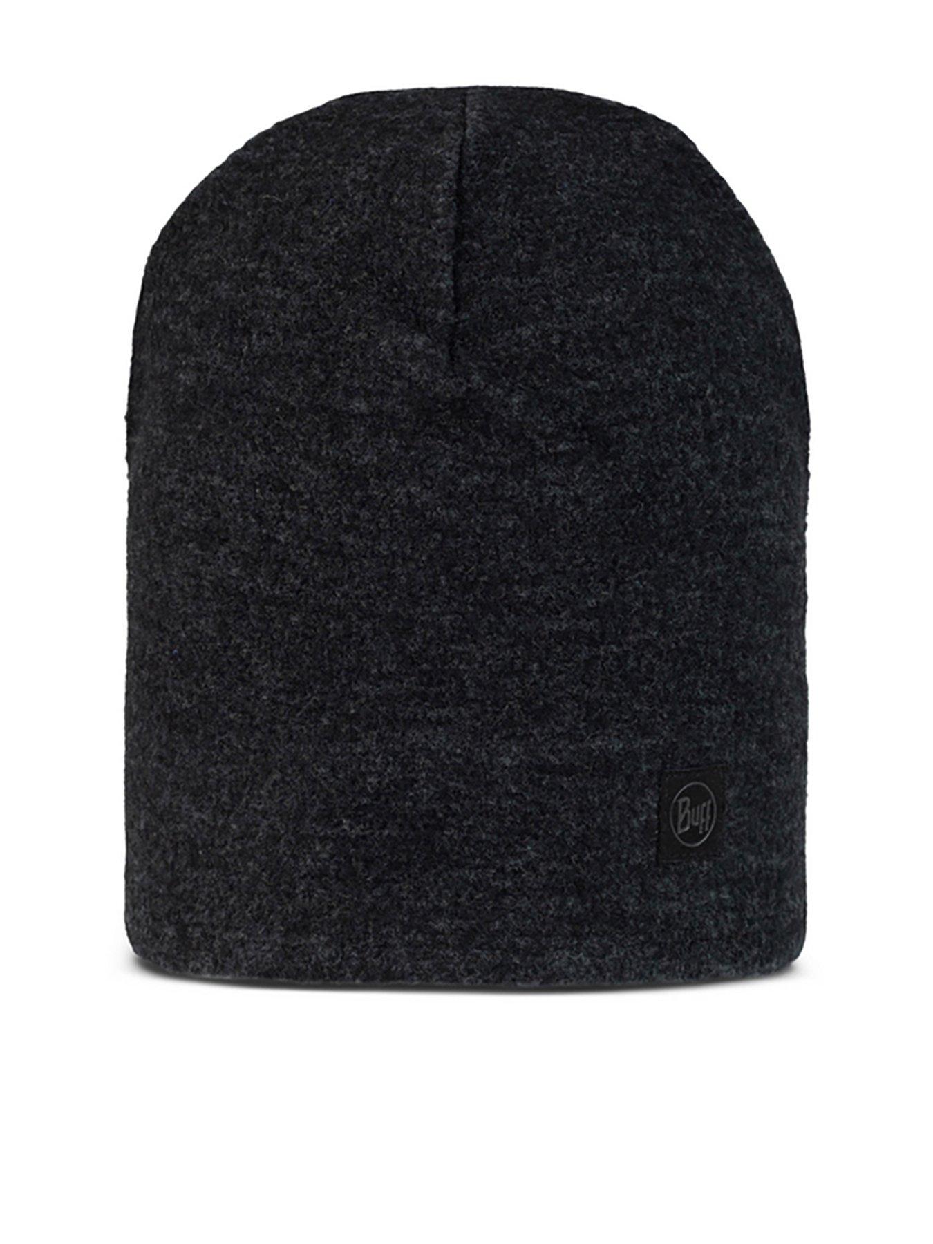 undefined Unisex Merino Fleece Beanie Black - Black
