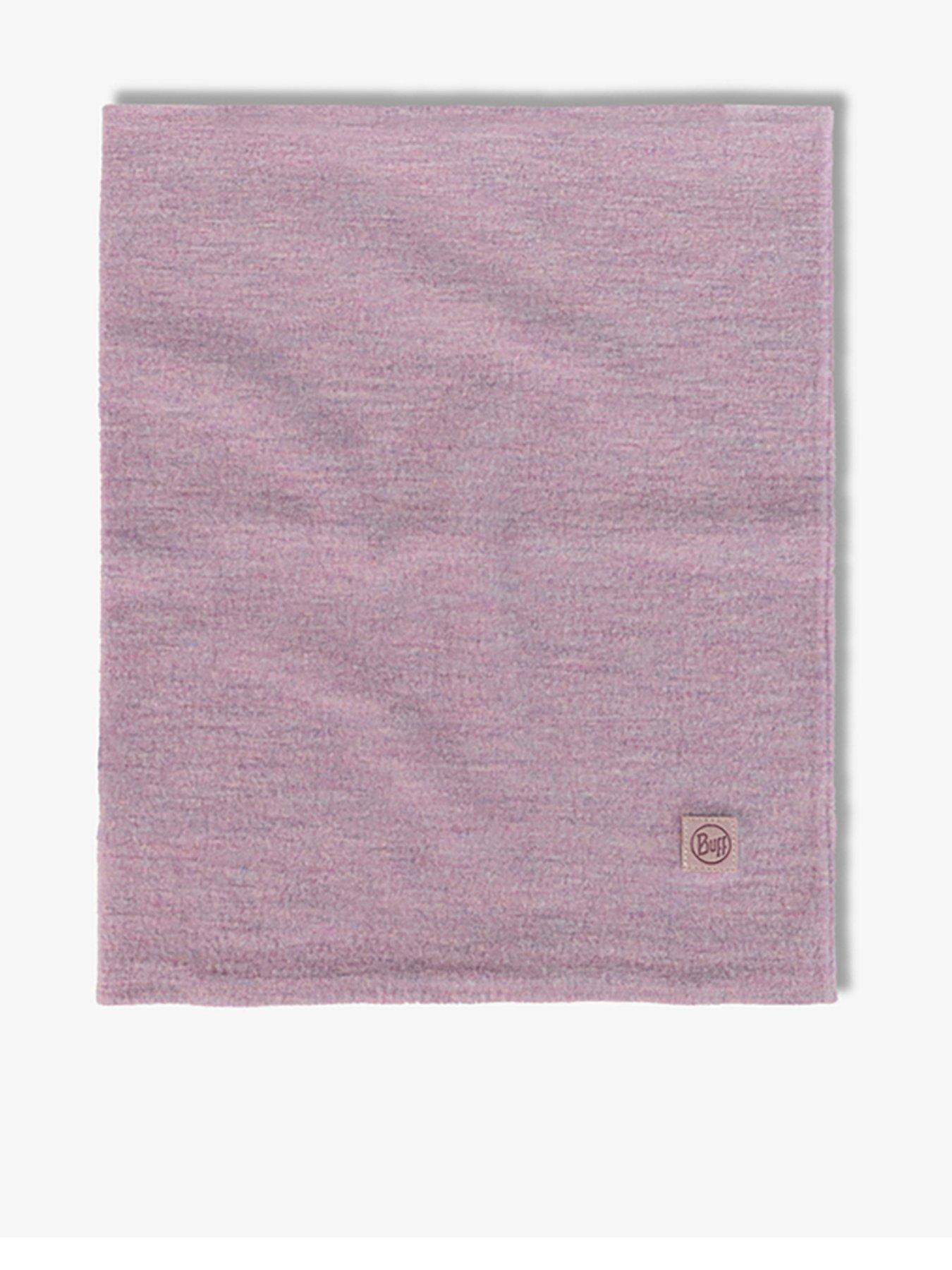 Image 1 of 2 of Buff Unisex Merino Fleece Solid Neck Warmer - Light Purple