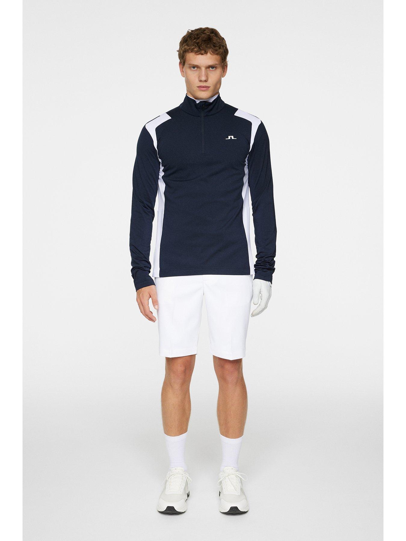  image of j-lindeberg-mens-golf-lukas-quarter-zip-midi-layer-navy