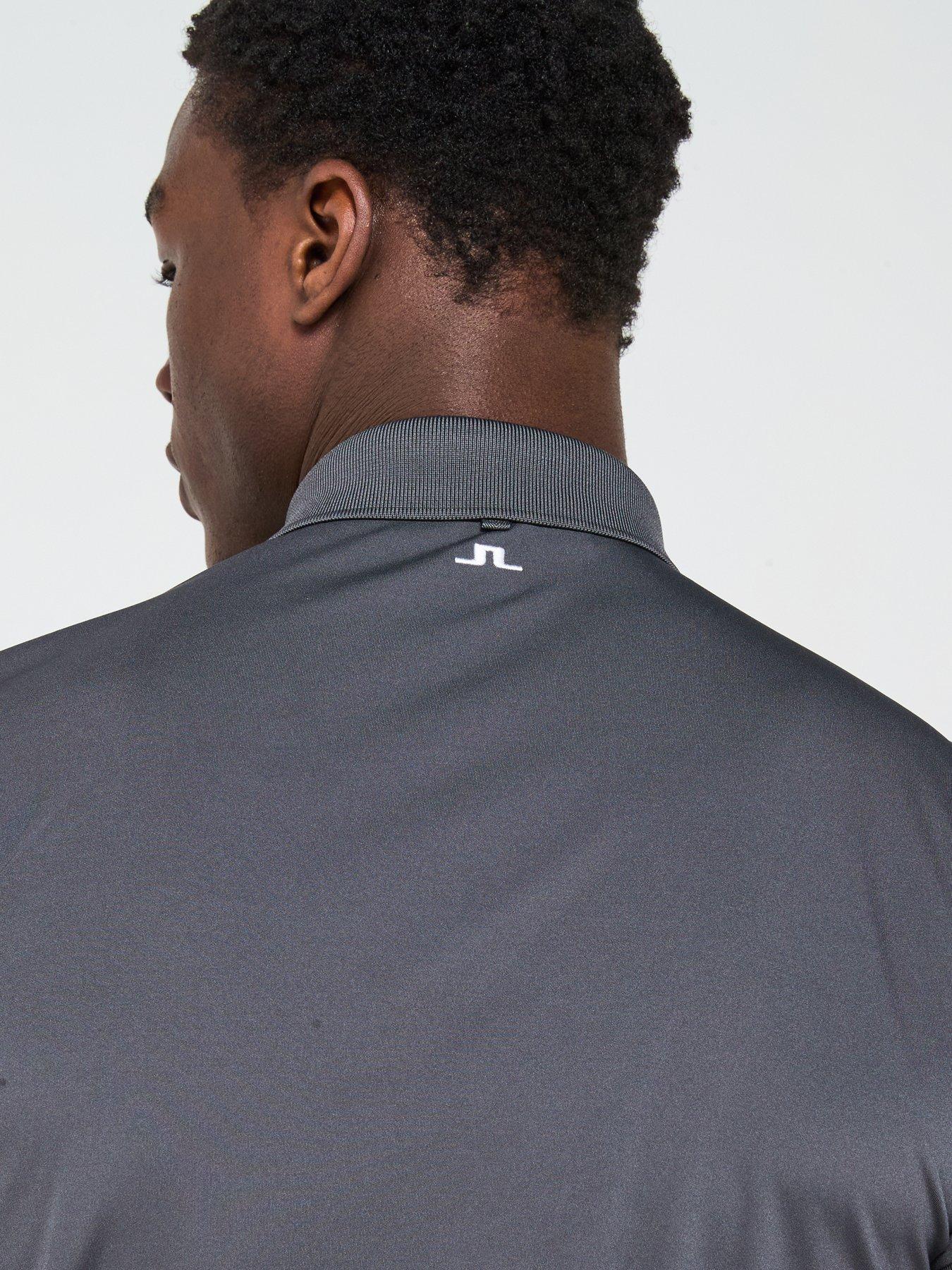  image of j-lindeberg-mens-golf-tour-tech-regular-fit-polo-grey