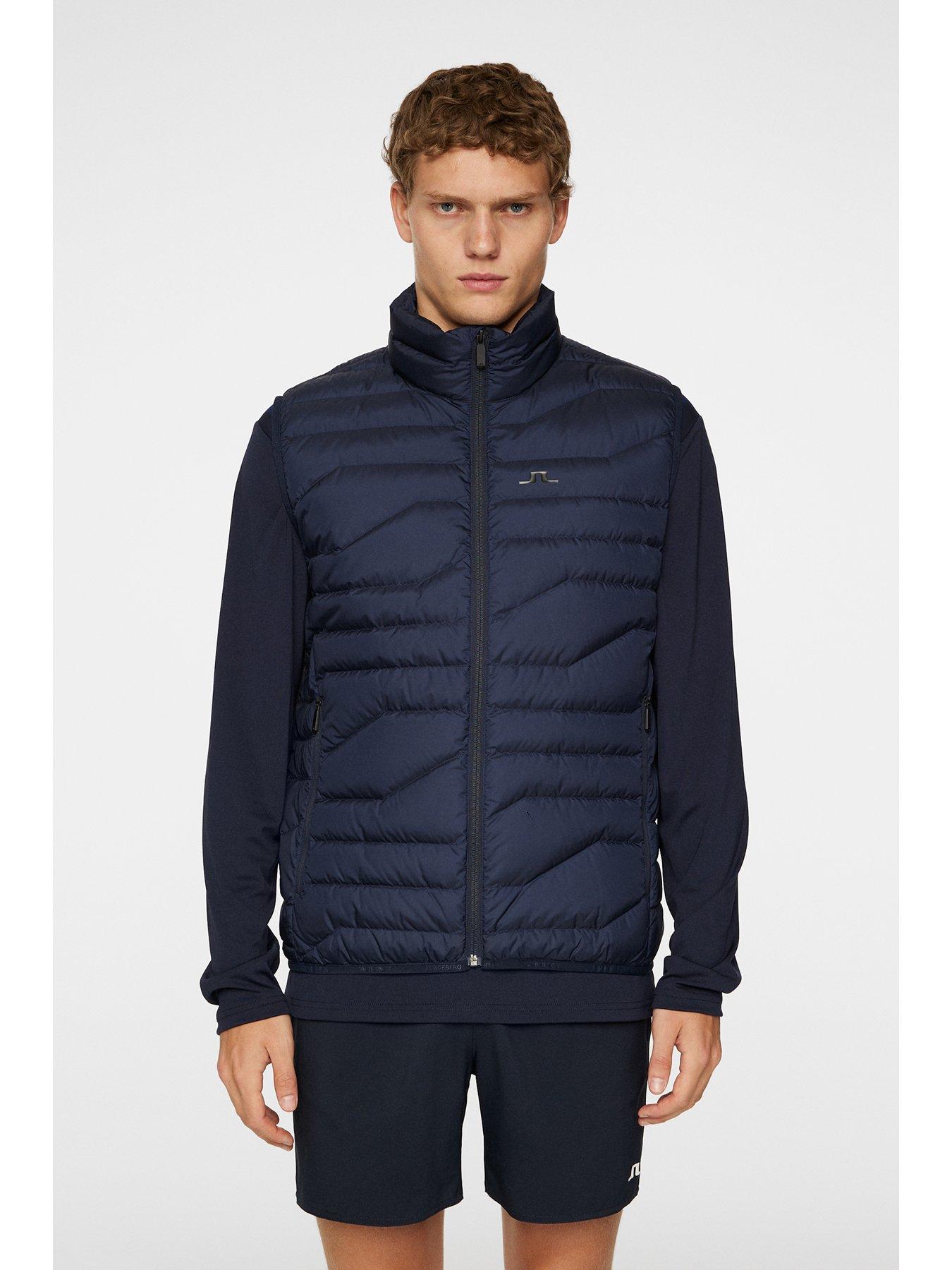  image of j-lindeberg-mens-golf-cliff-light-down-vest-navy