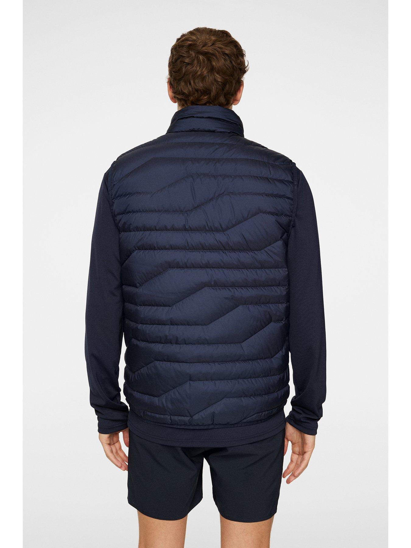  image of j-lindeberg-mens-golf-cliff-light-down-vest-navy