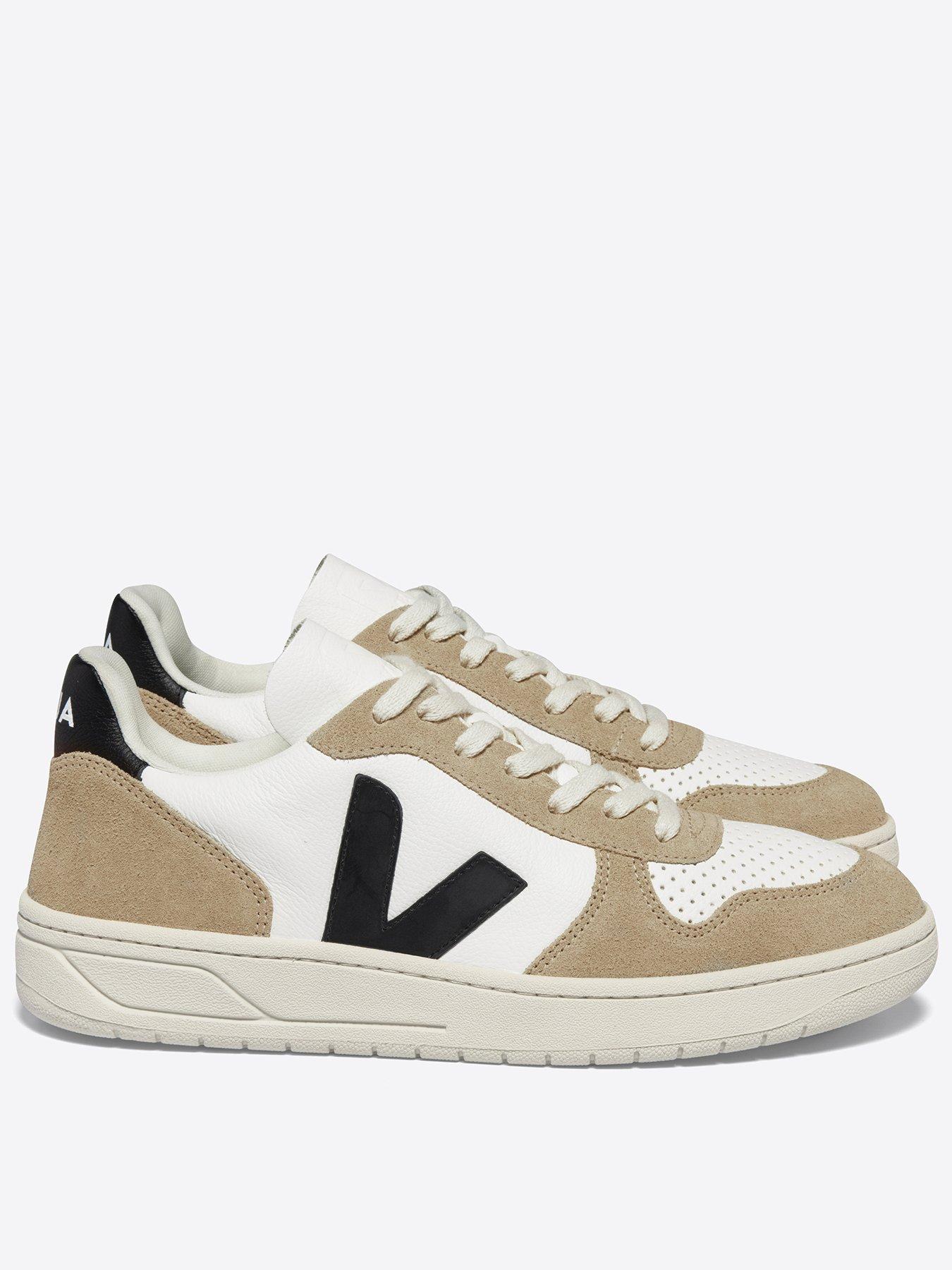 undefined Mens V-10 Trainers - Black/Brown