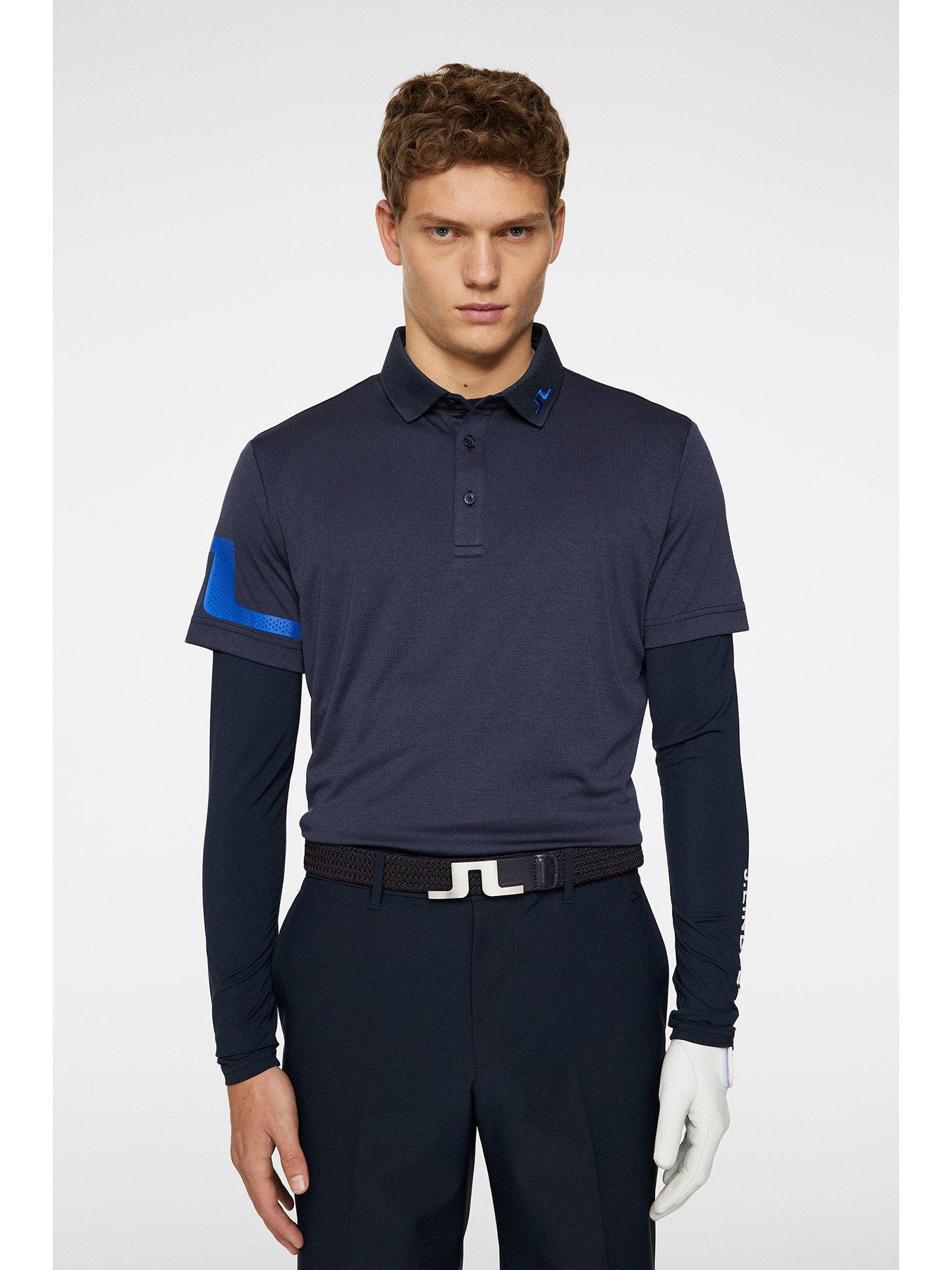 undefined Mens Golf Heath Regular Fit Polo - Navy