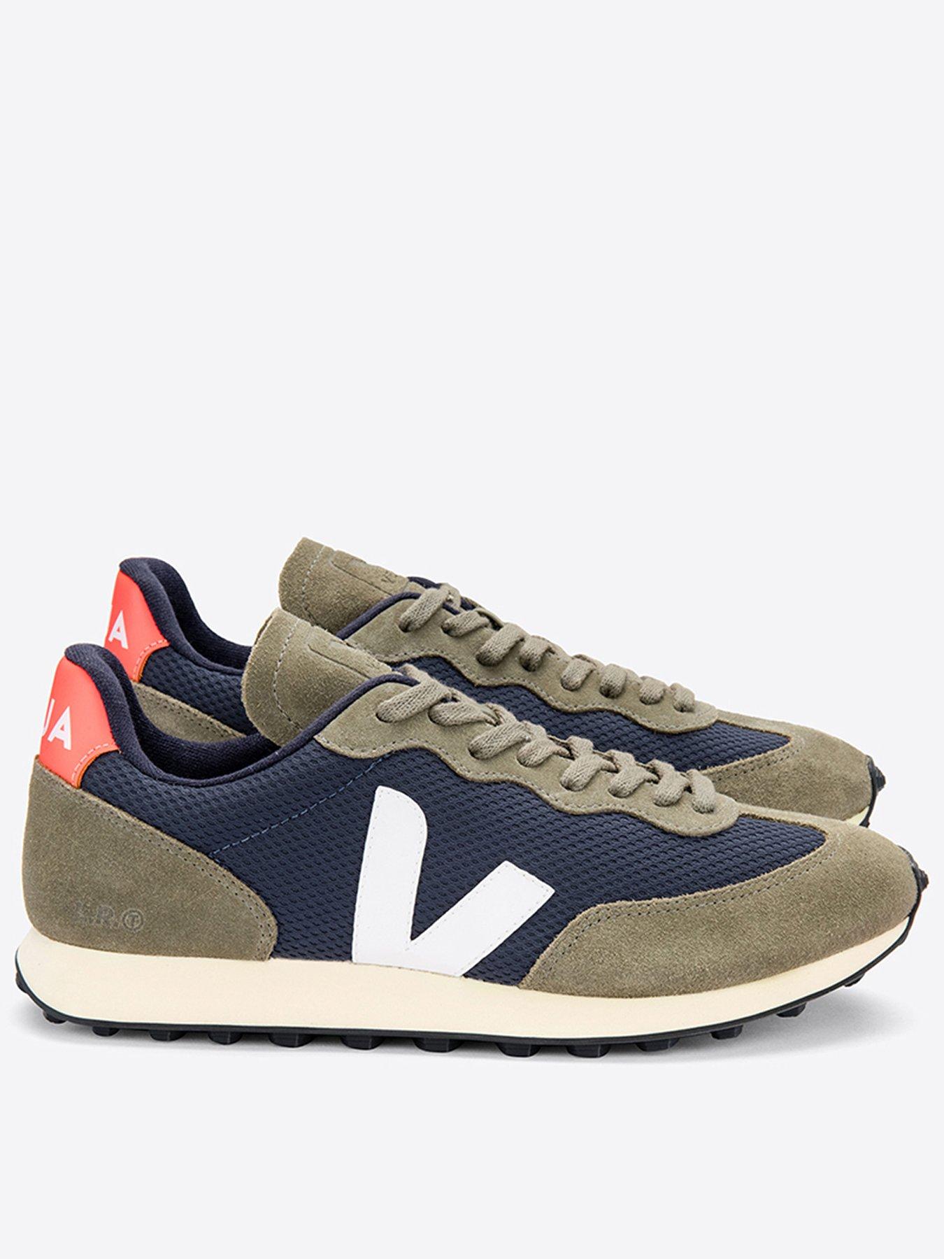 undefined Mens Rio Branco Trainers - Khaki/Navy