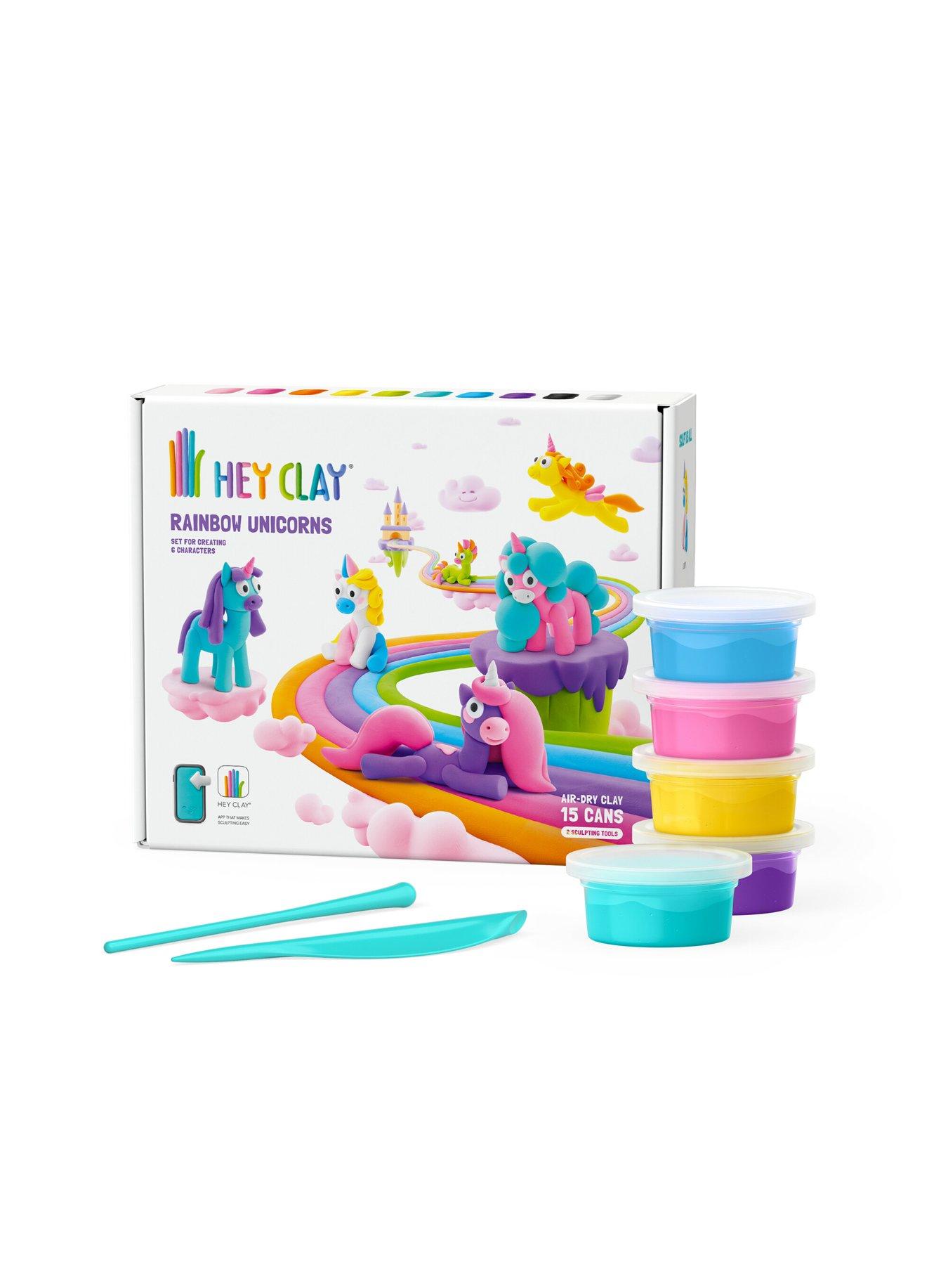 Image 2 of 5 of Tomy Hey Clay Unicorns 15 Can Set
