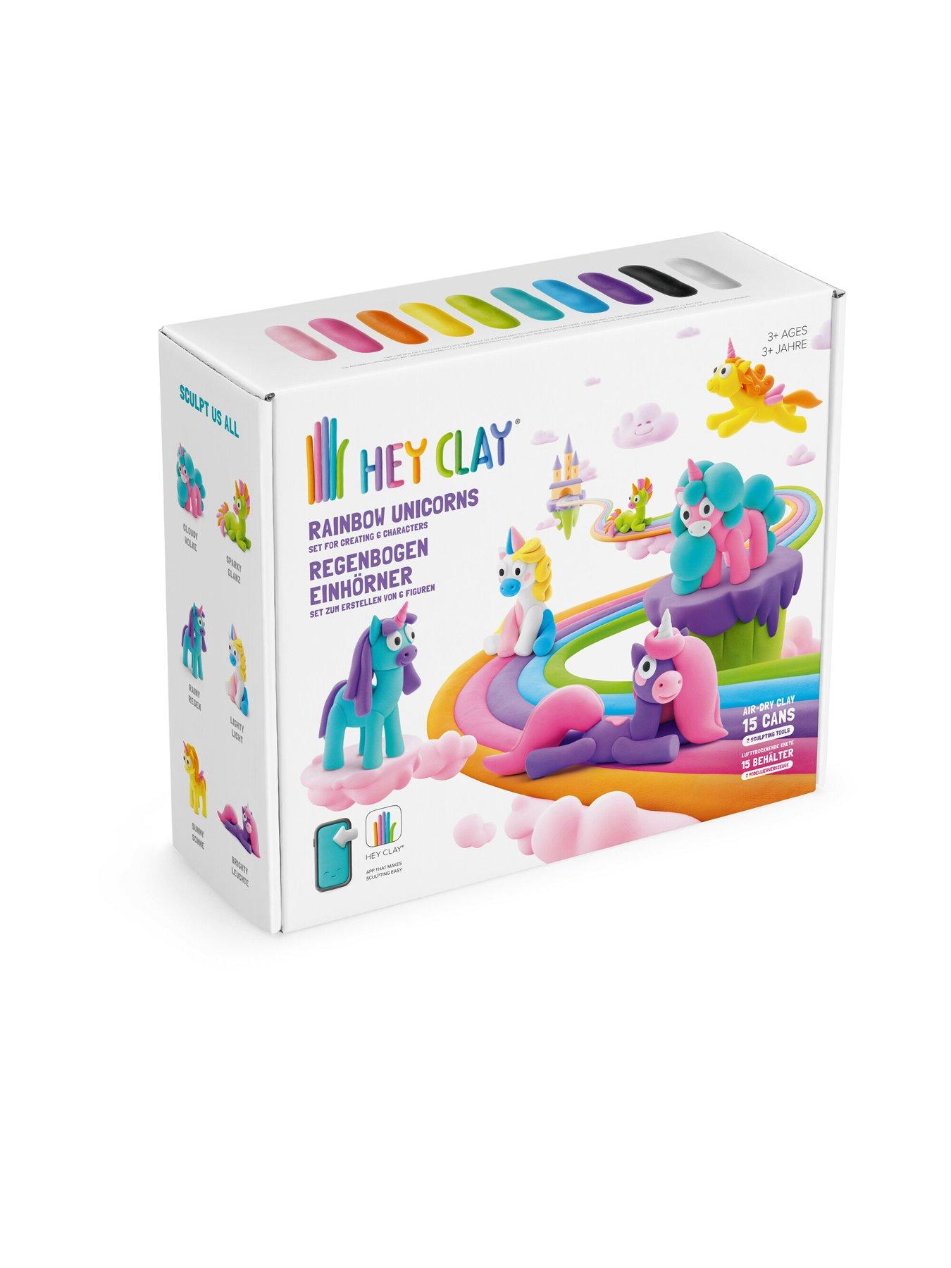 Image 4 of 5 of Tomy Hey Clay Unicorns 15 Can Set