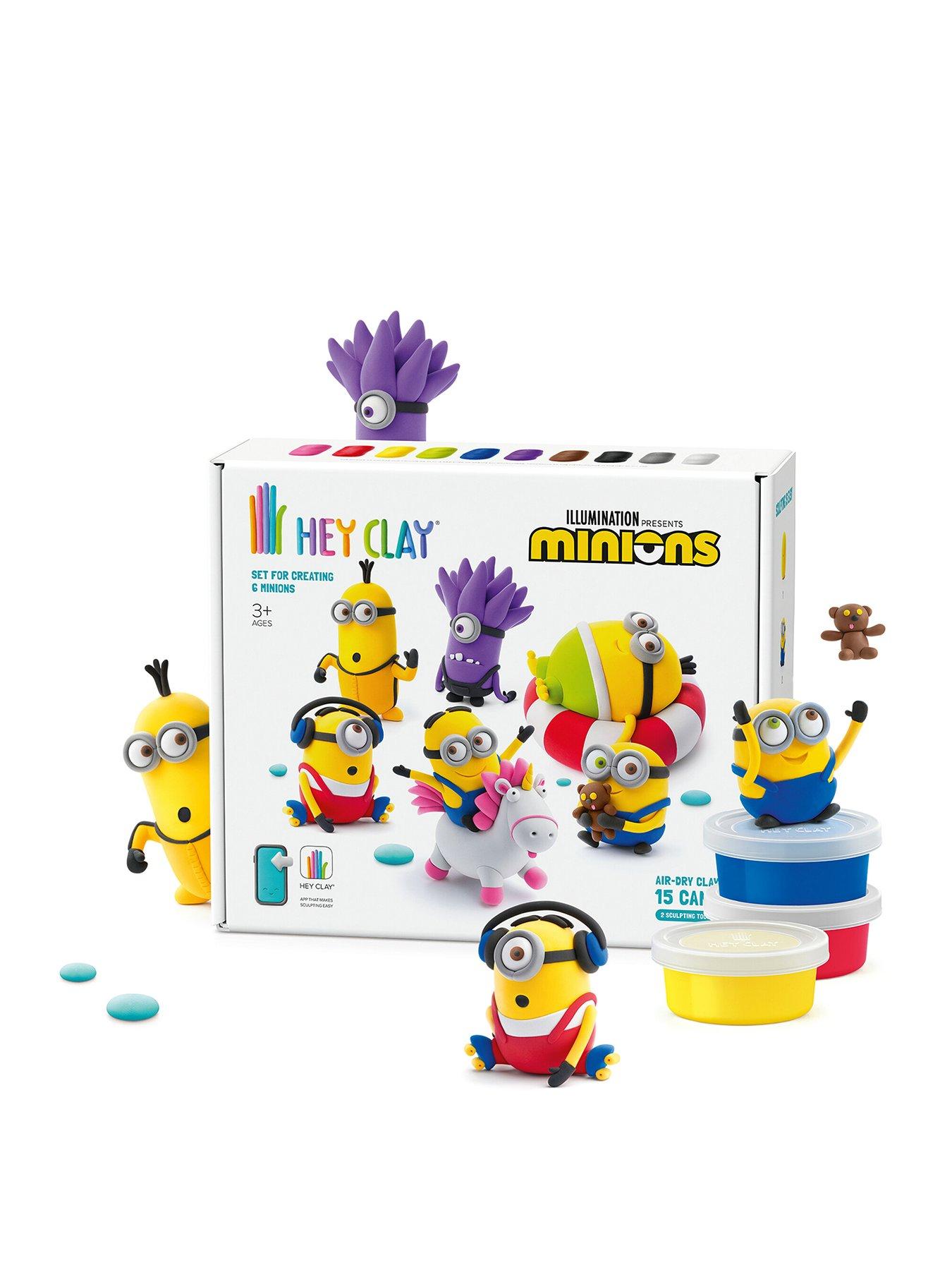  image of tomy-hey-clay-minions-15-can-set