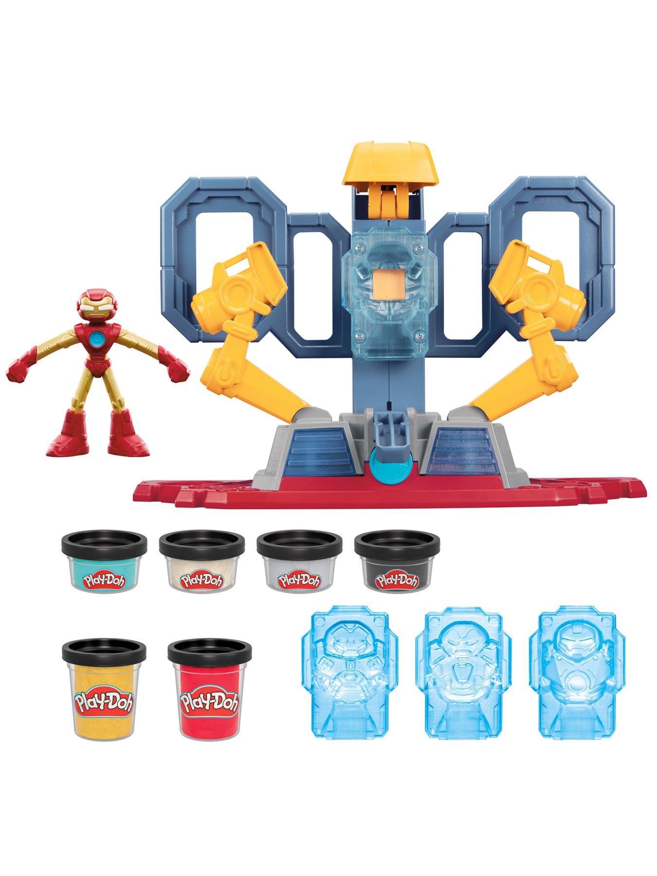  image of play-doh-play-doh-iron-man-armor-maker-lab