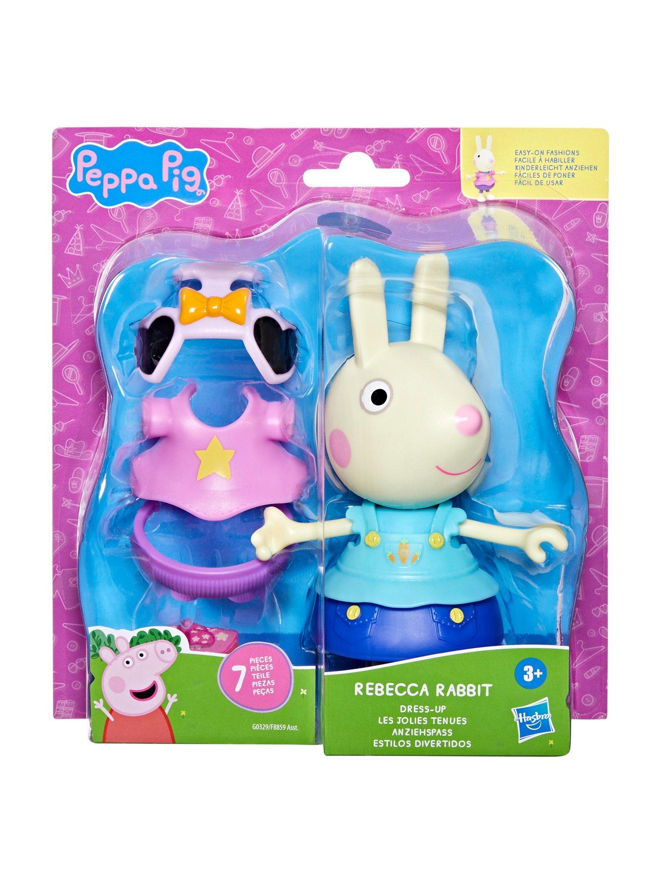 Image 2 of 5 of Peppa Pig Rebecca Rabbit Dress Up Figure