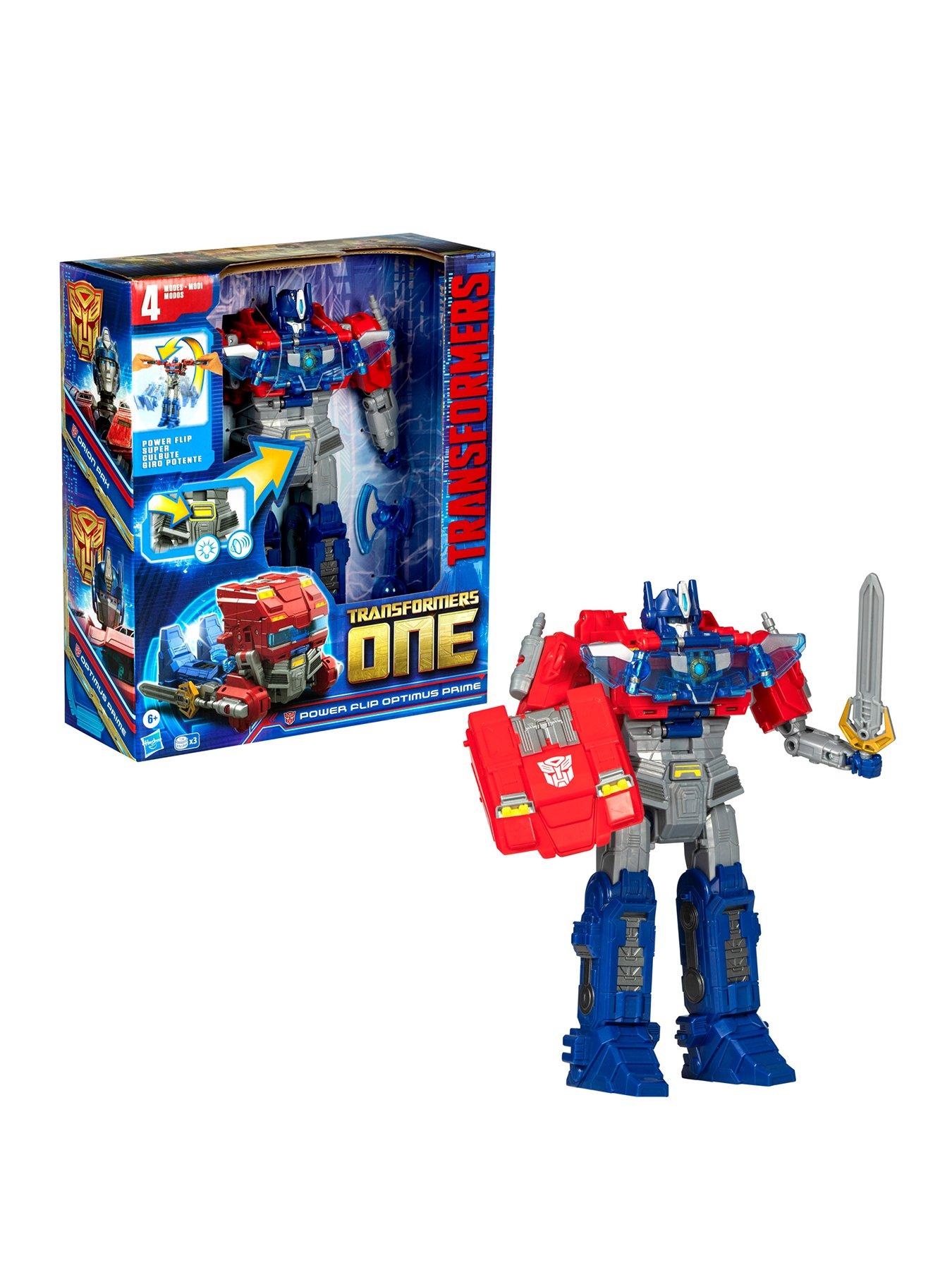 Transformers Power Flip Optimus Prime Action Figure