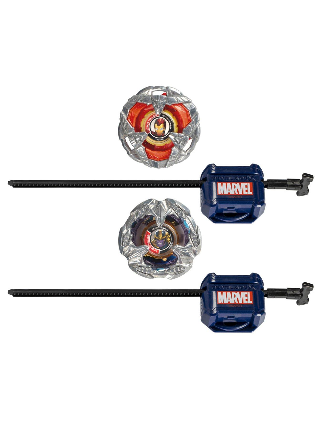  image of beyblade-beyblade-x-marvel-collab-spider-mannbspvs-venomnbspmultipack-set