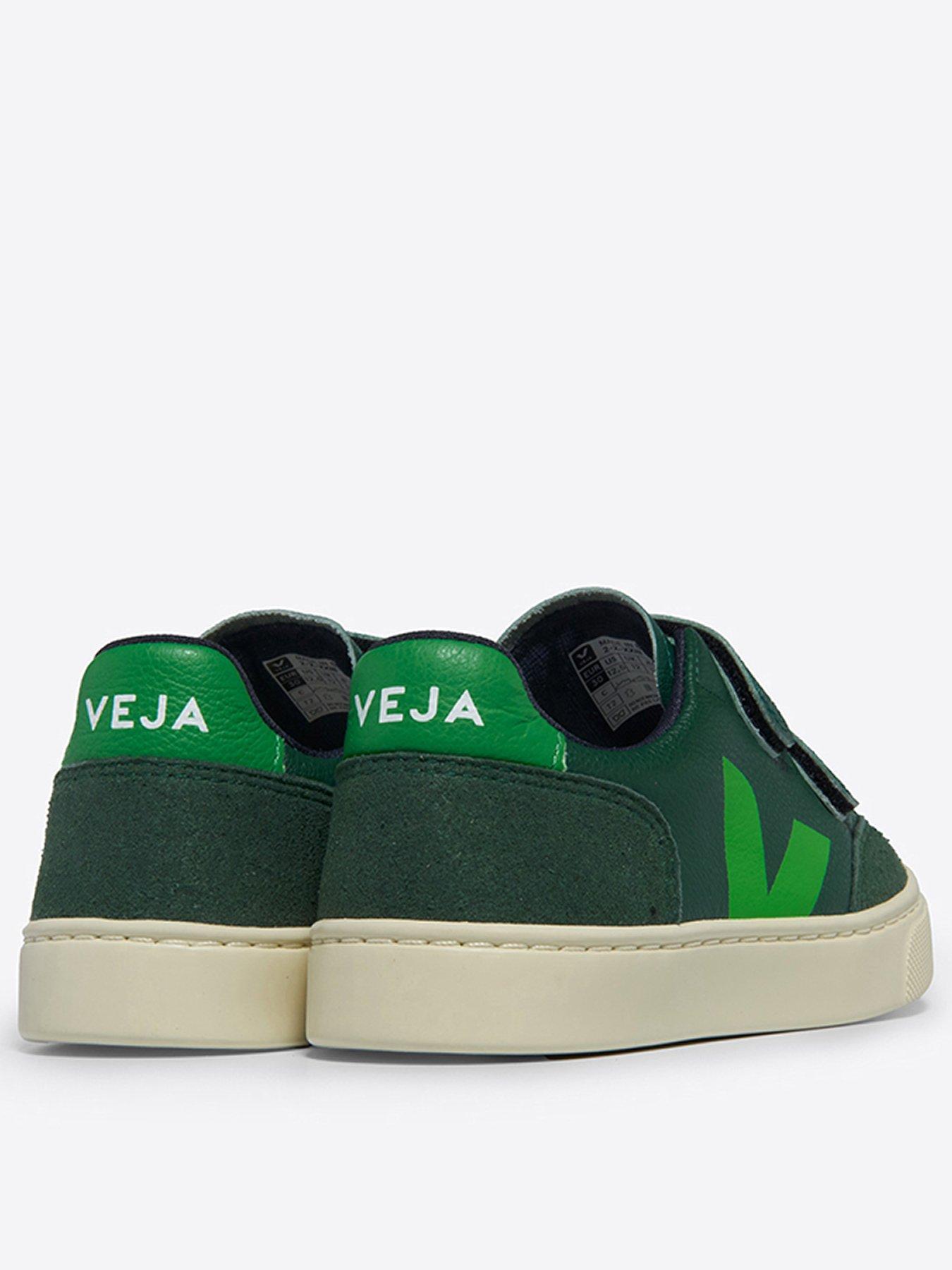 Image 3 of 4 of Veja Boys Infant Small V-12 Trainers - Green