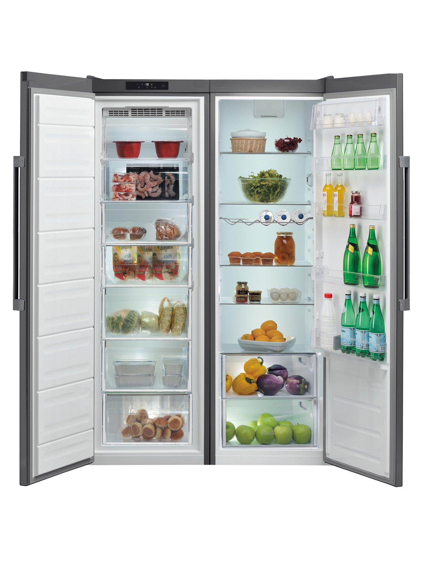  image of hotpoint-uh8-f2c-g-uk-frost-free-freezer-graphite