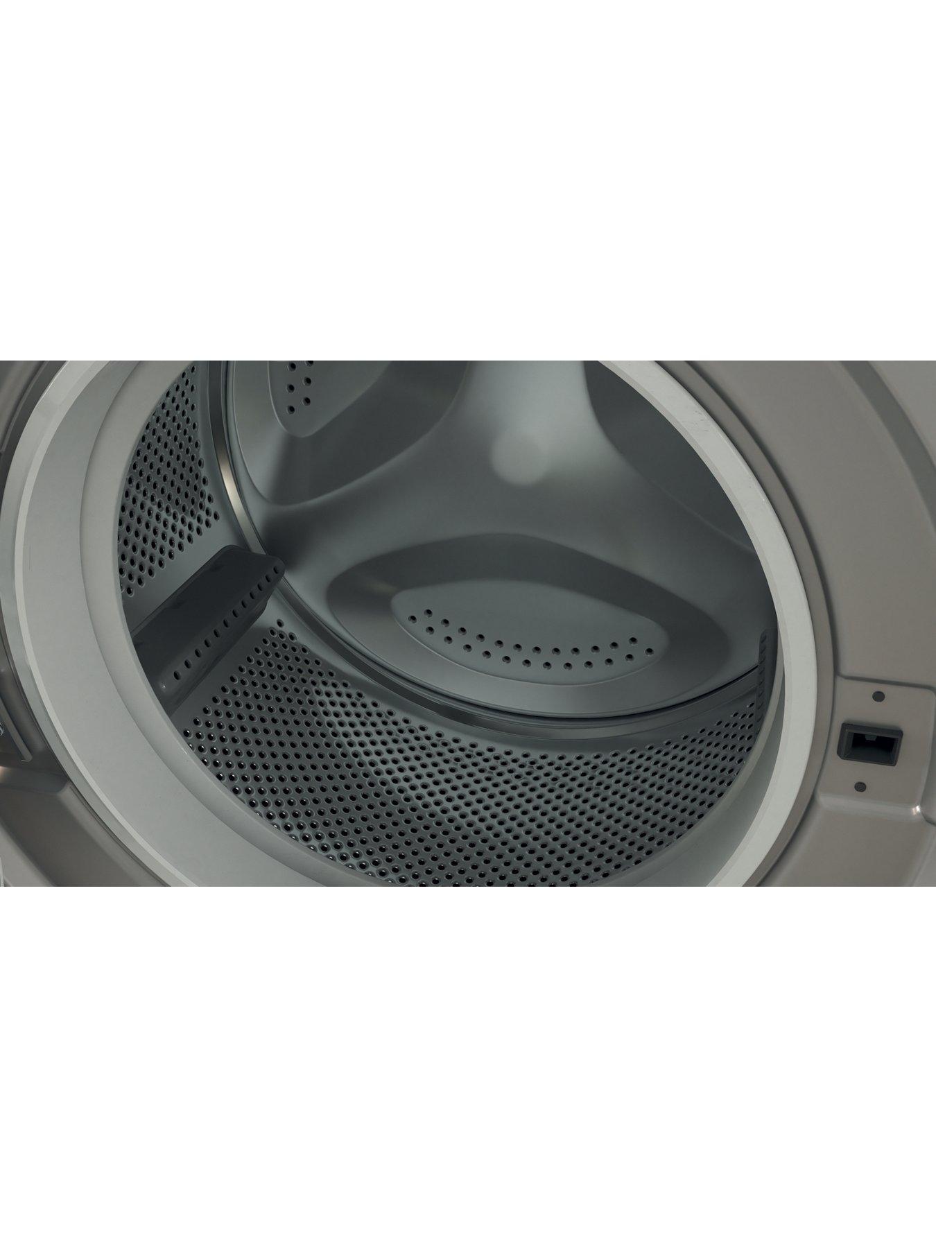  image of indesit-innex-steam-pushampgo-bwe91496xsvuk-9kg-washing-machine-silver