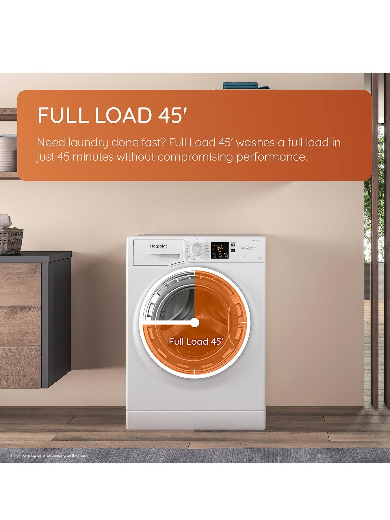  image of hotpoint-anti-stain-nswm846wuk-8kg-load-1400-spinnbspwashing-machine-white-a-rated
