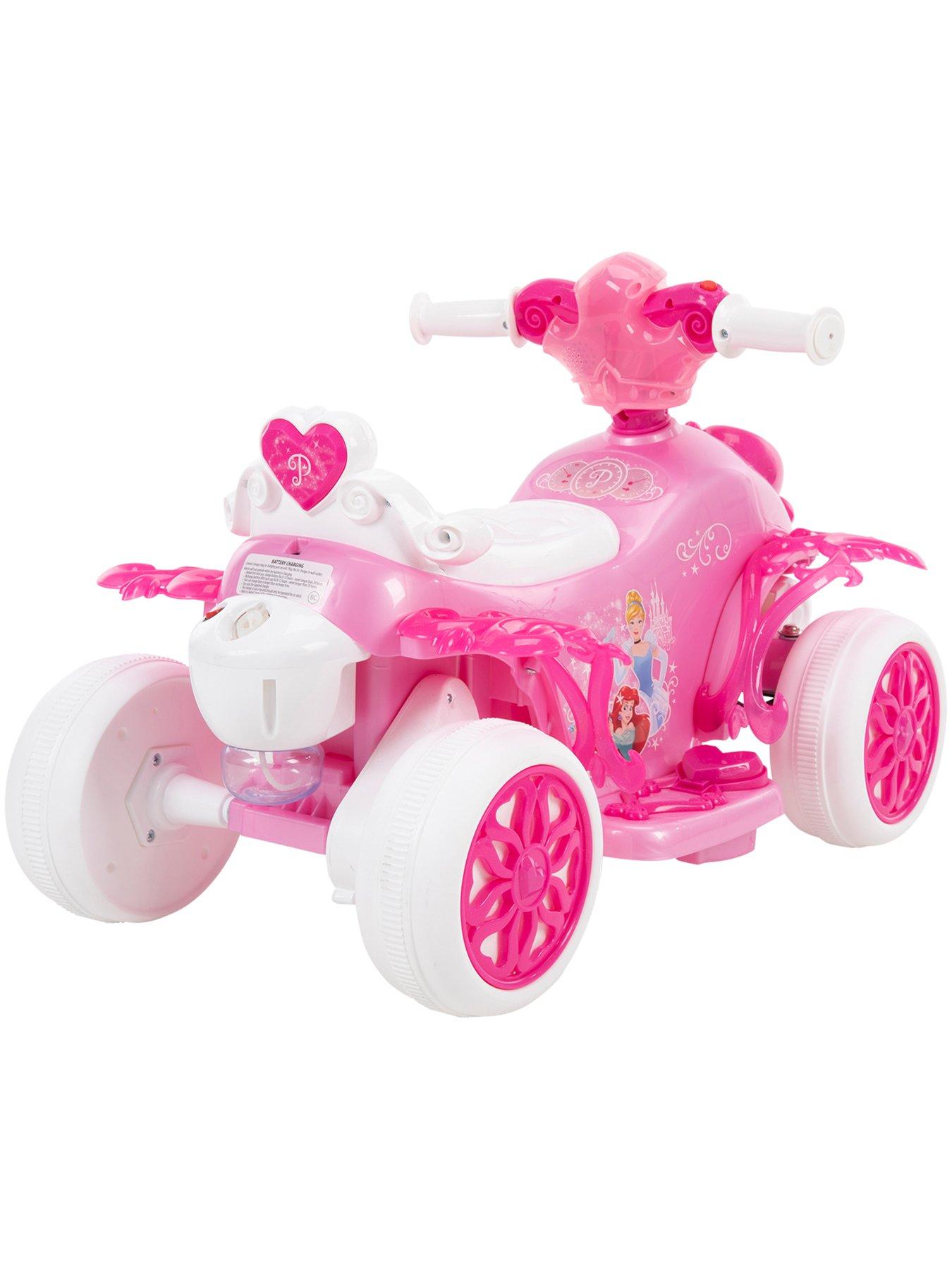  image of disney-princess-princess-bubble-quad-6v-ride-on