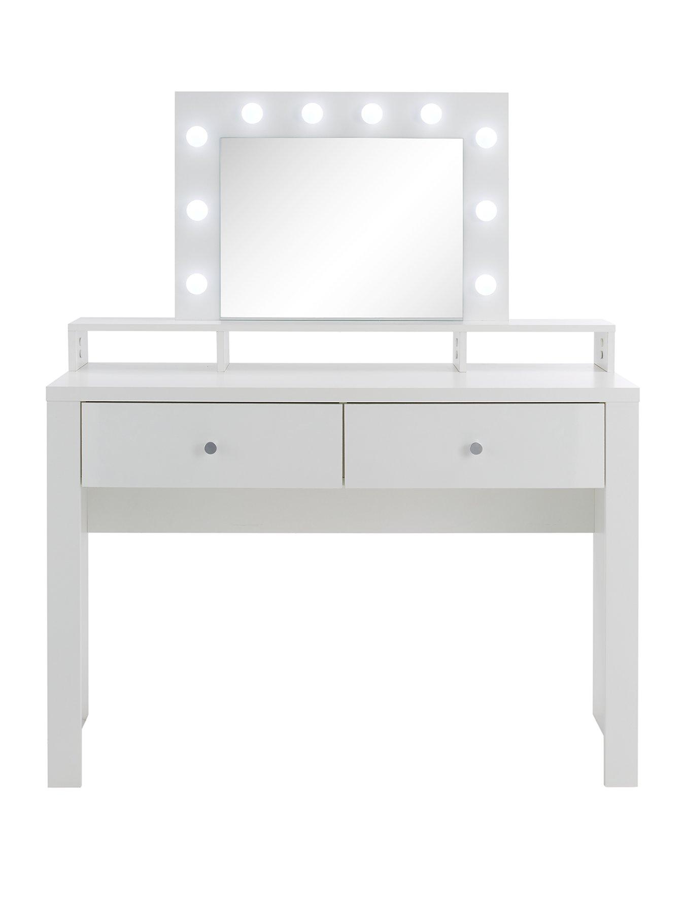 image of very-home-immy-dressing-table-with-lit-mirror-fsc-certified