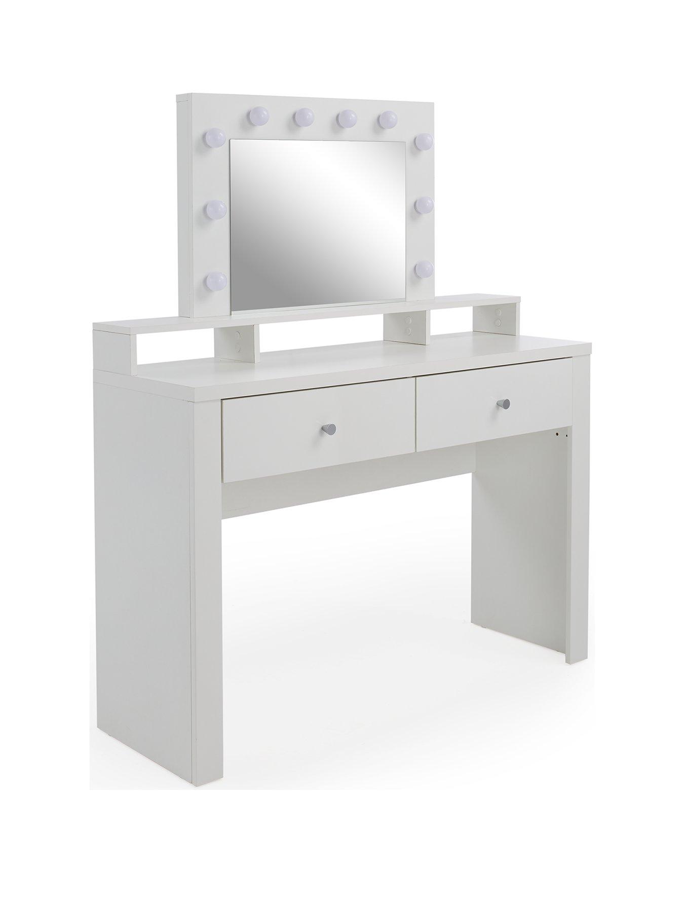  image of very-home-immy-dressing-table-with-lit-mirror-fsc-certified