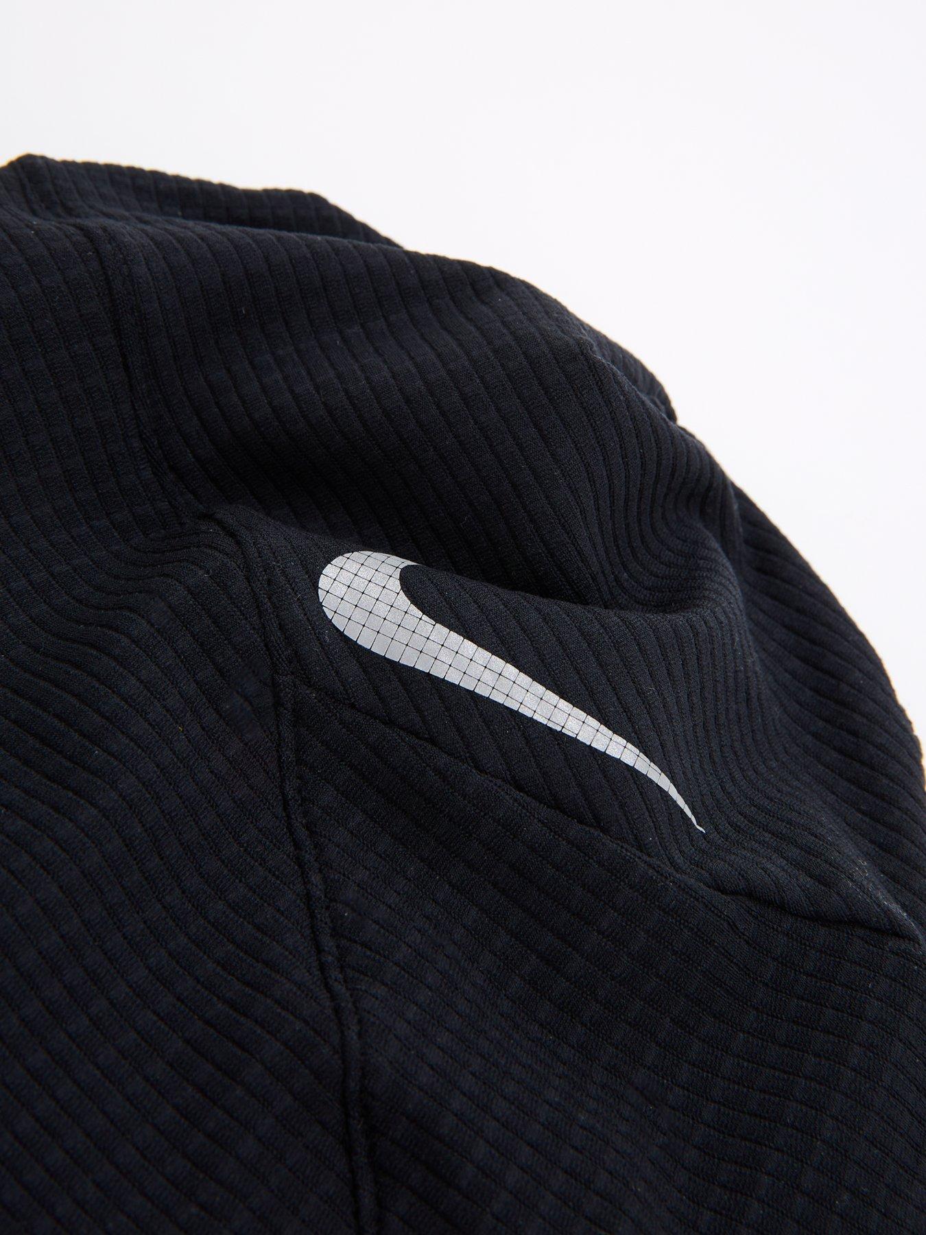  image of nike-mens-running-essentials-hat-and-glove-set-black