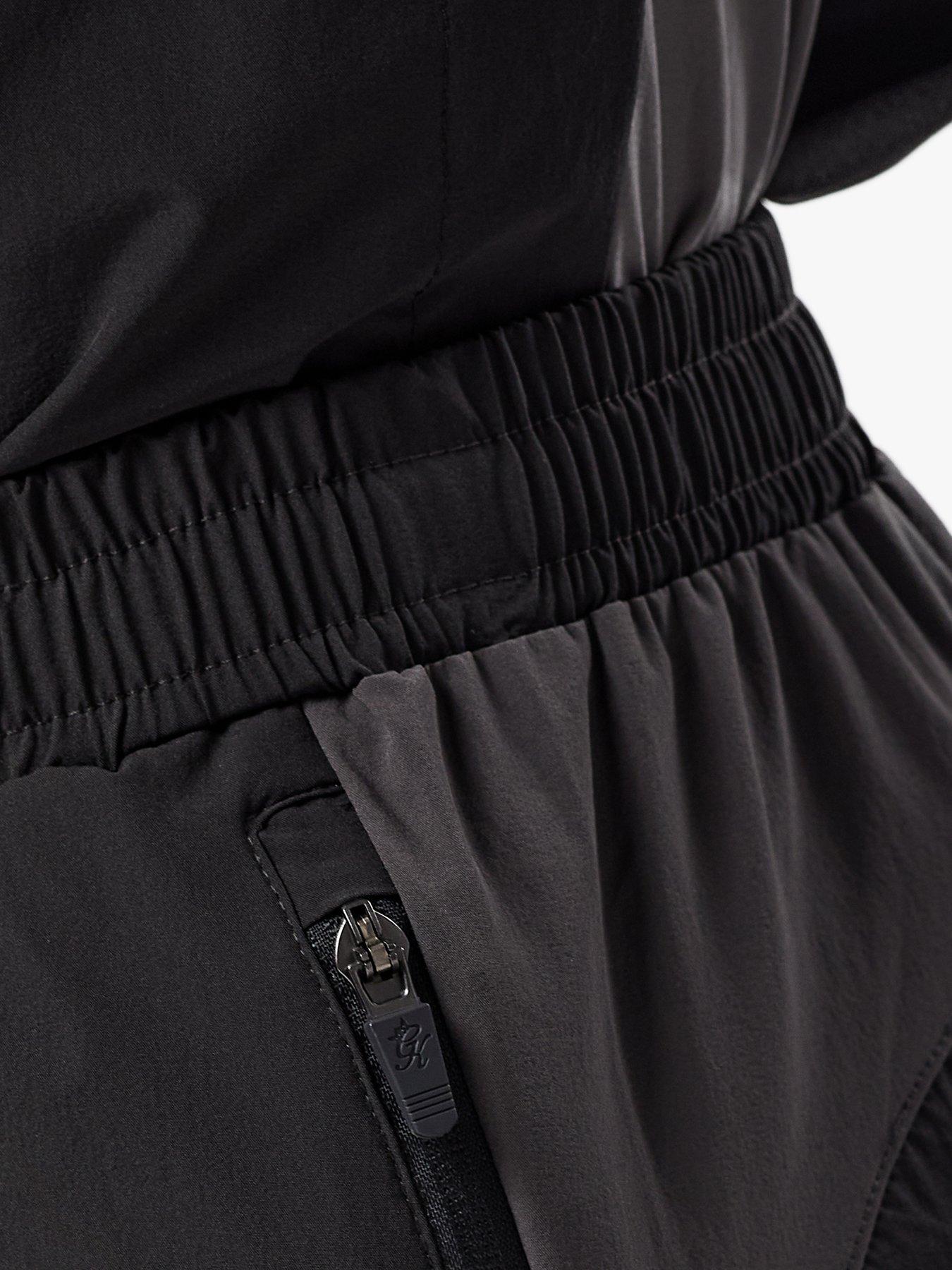  image of gym-king-mens-advance-tracksuit-bottoms-blackfossil-grey