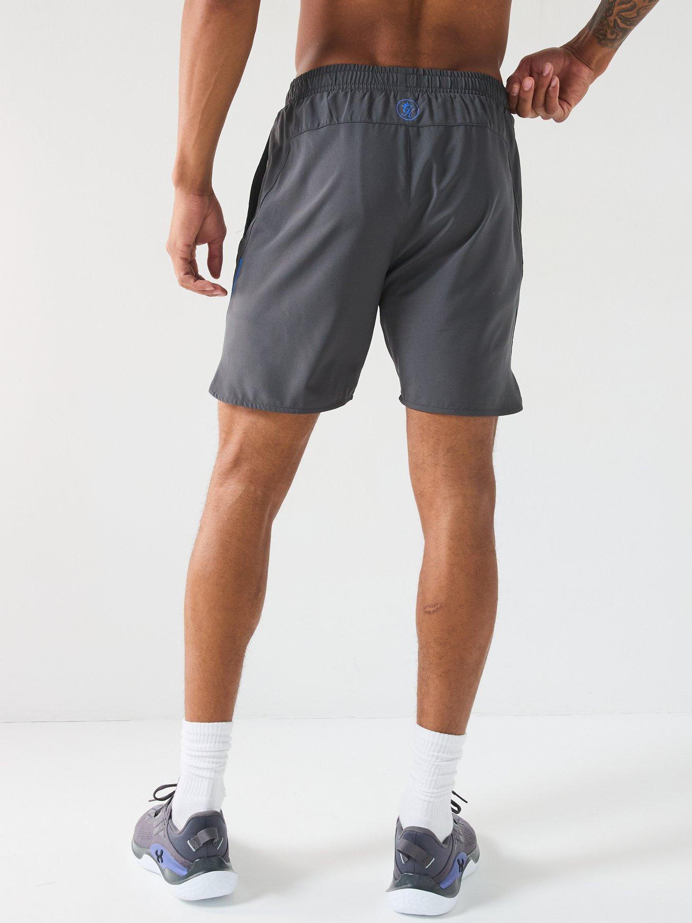  image of gym-king-mens-flex-short-oyster-grey