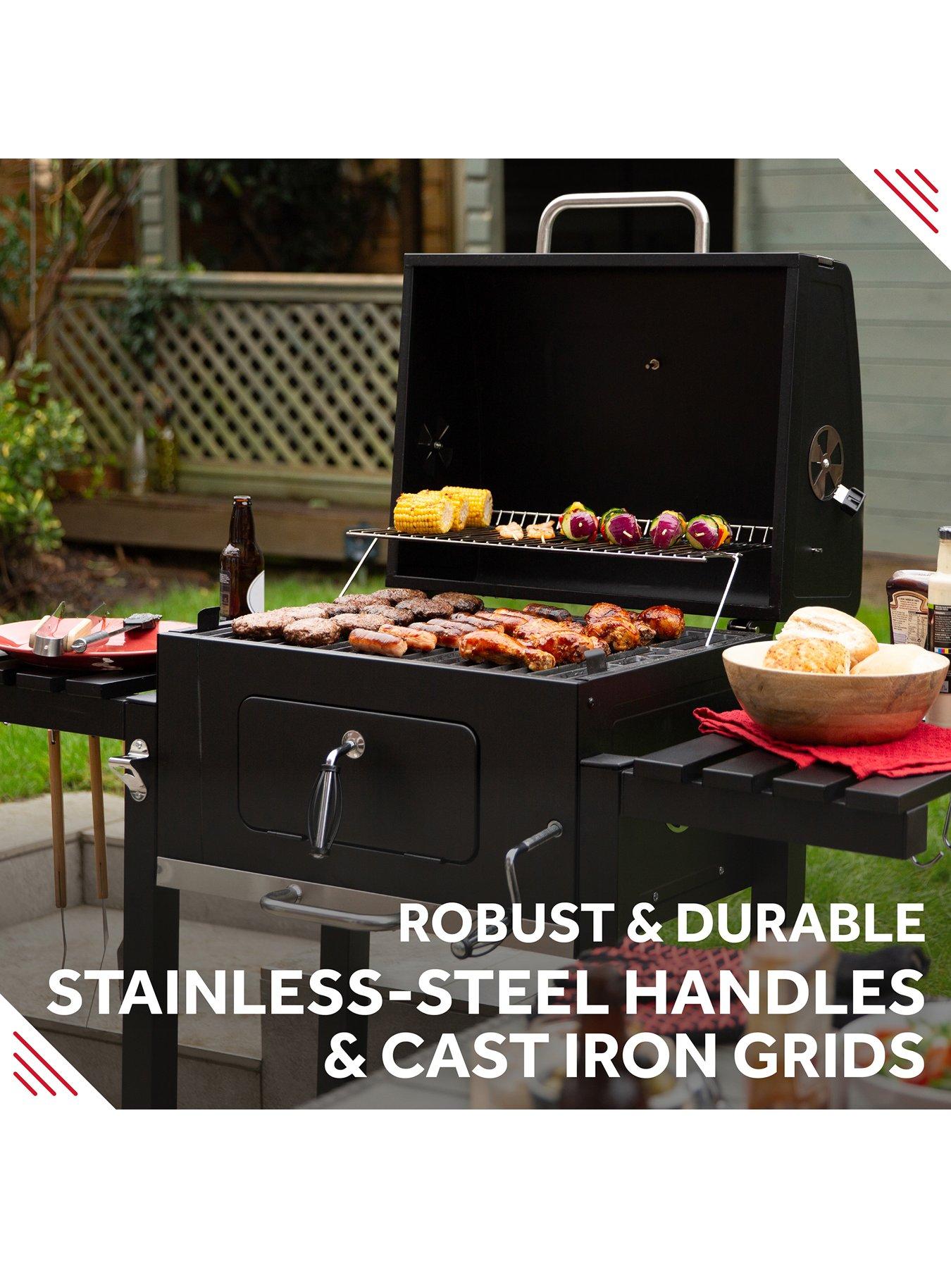  image of george-foreman-xl-charcoal-bbq-black