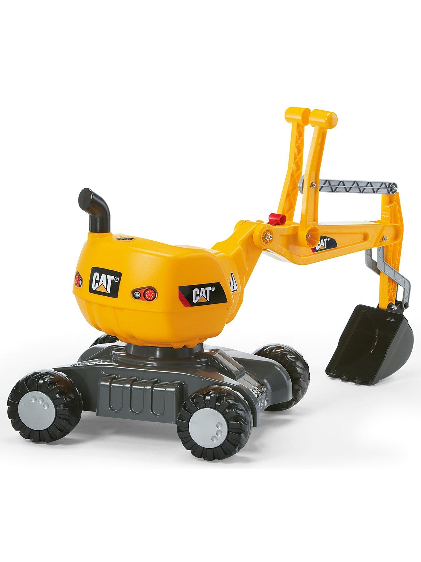  image of rolly-toys-caterpillar-mobile-360-degree-excavator-ride-on