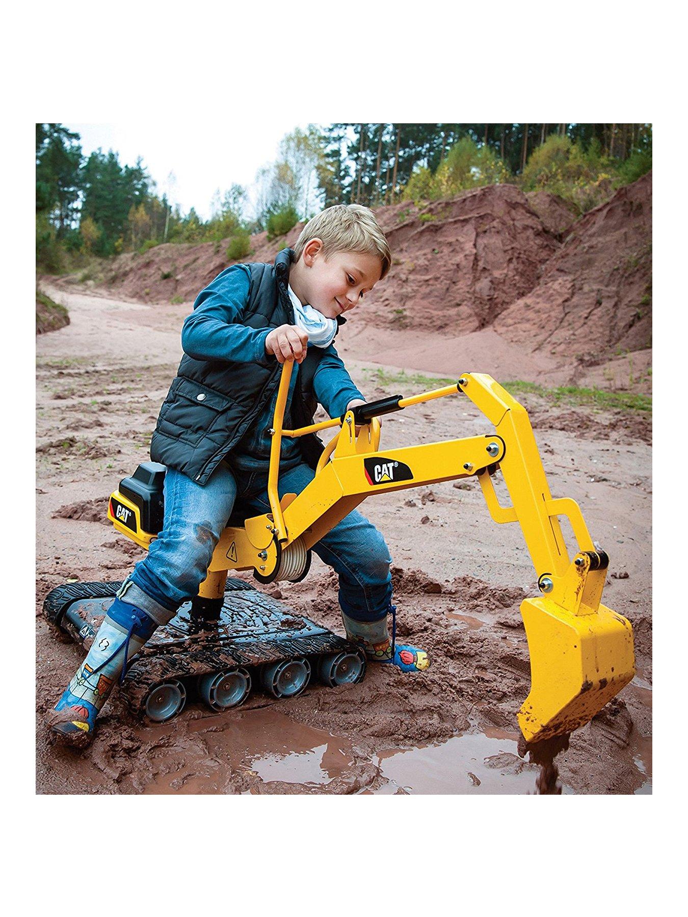 undefined Caterpillar Metal Excavator with Tank Tracks